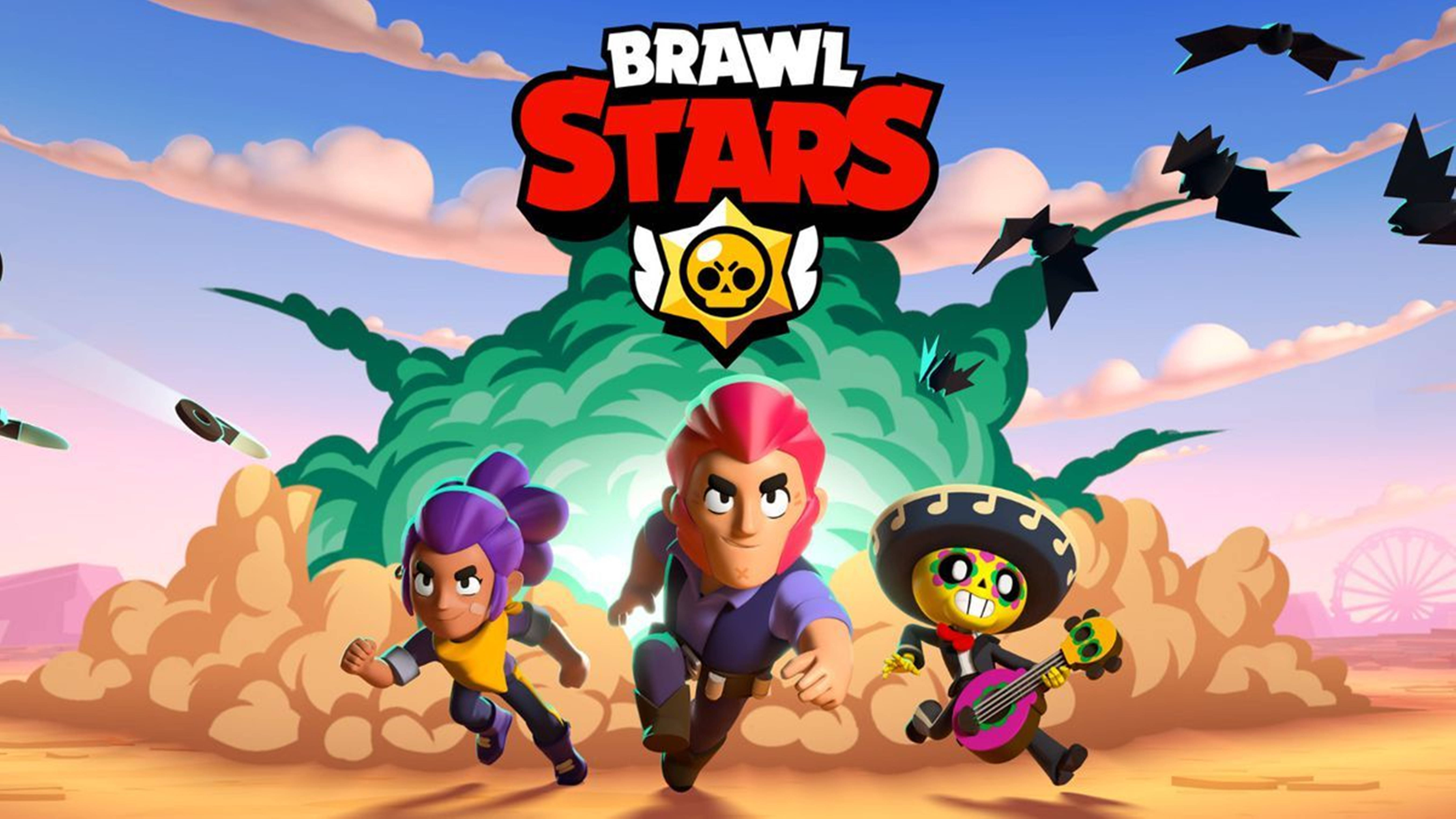 Brawl Stars 4K 爆炸屏幕激战 壁纸