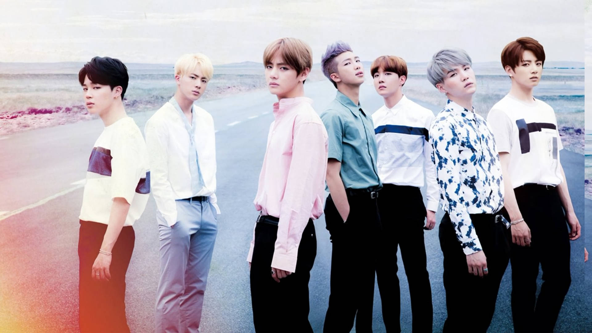 BTS 一起在路上 壁纸