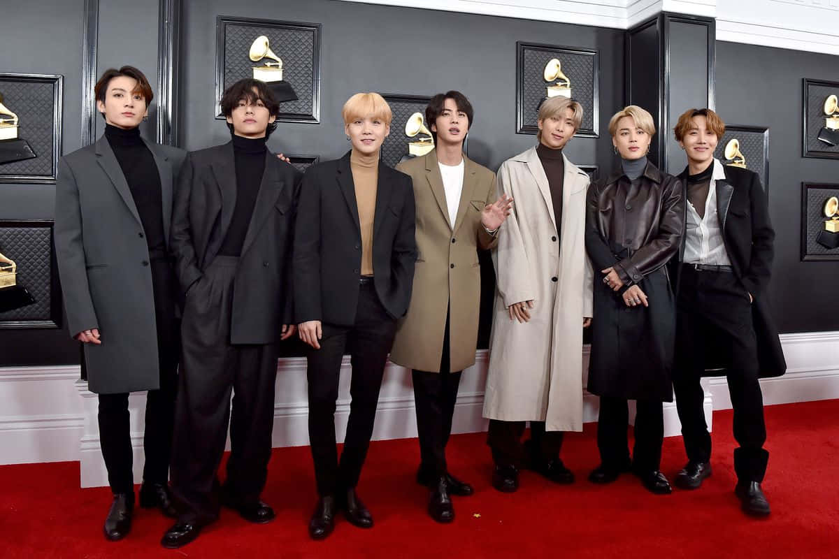 BTS 2020格莱美照片 壁纸