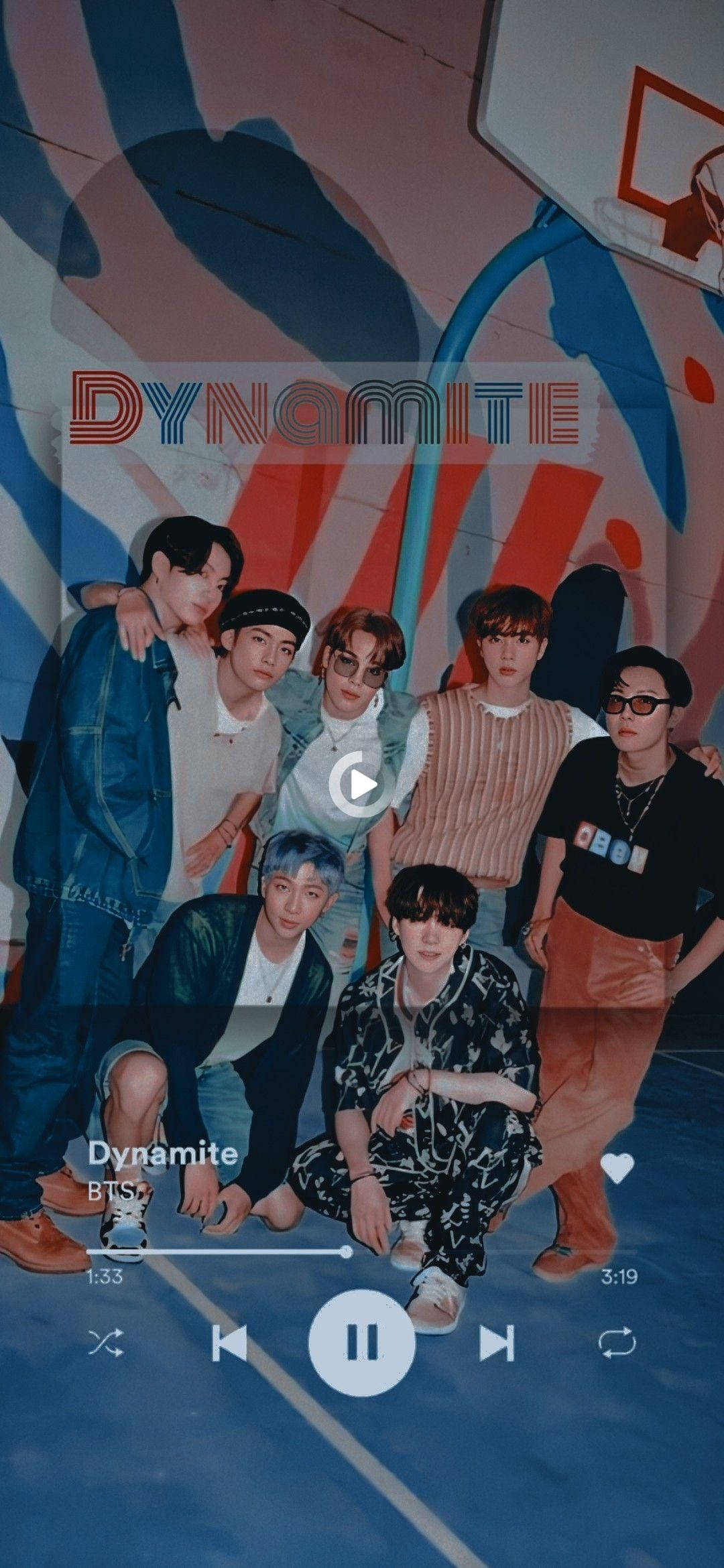 BTS 2021 Dynamite播放 壁纸