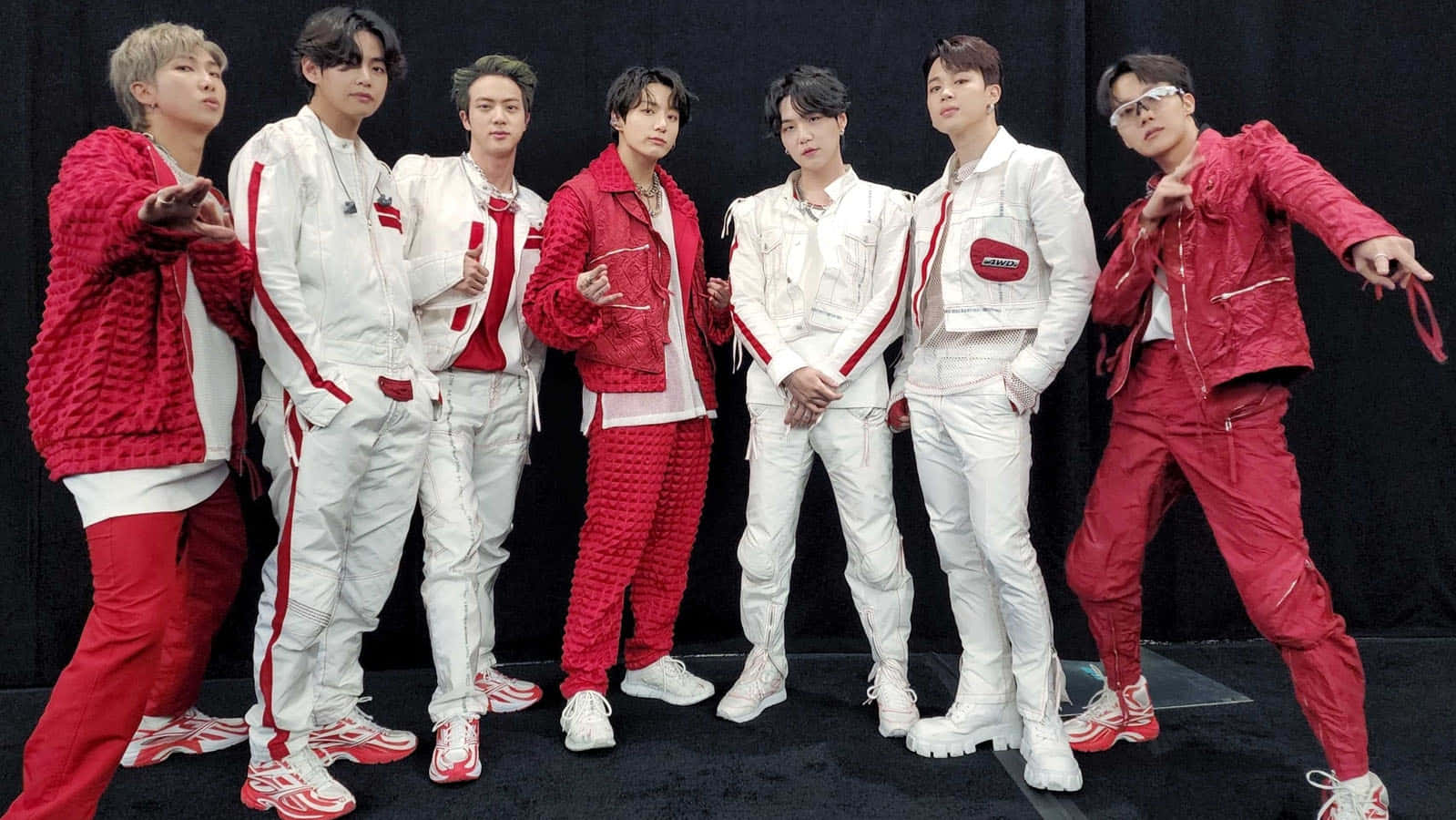 BTS 2022年公告牌音乐奖照片 壁纸