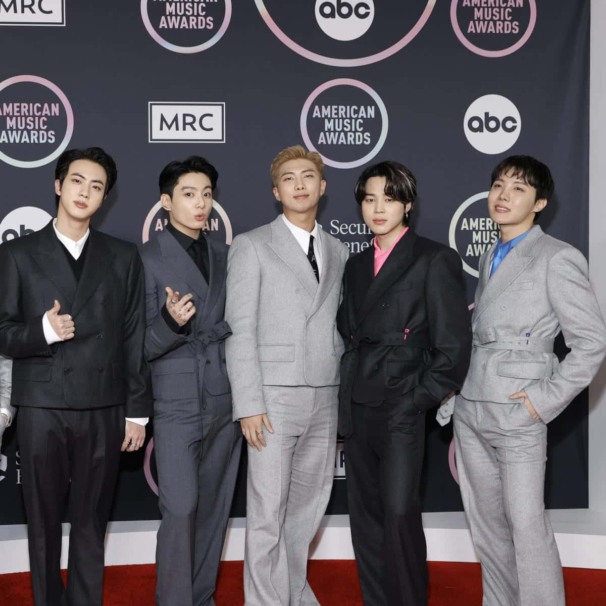 BTS AMA照片 壁纸