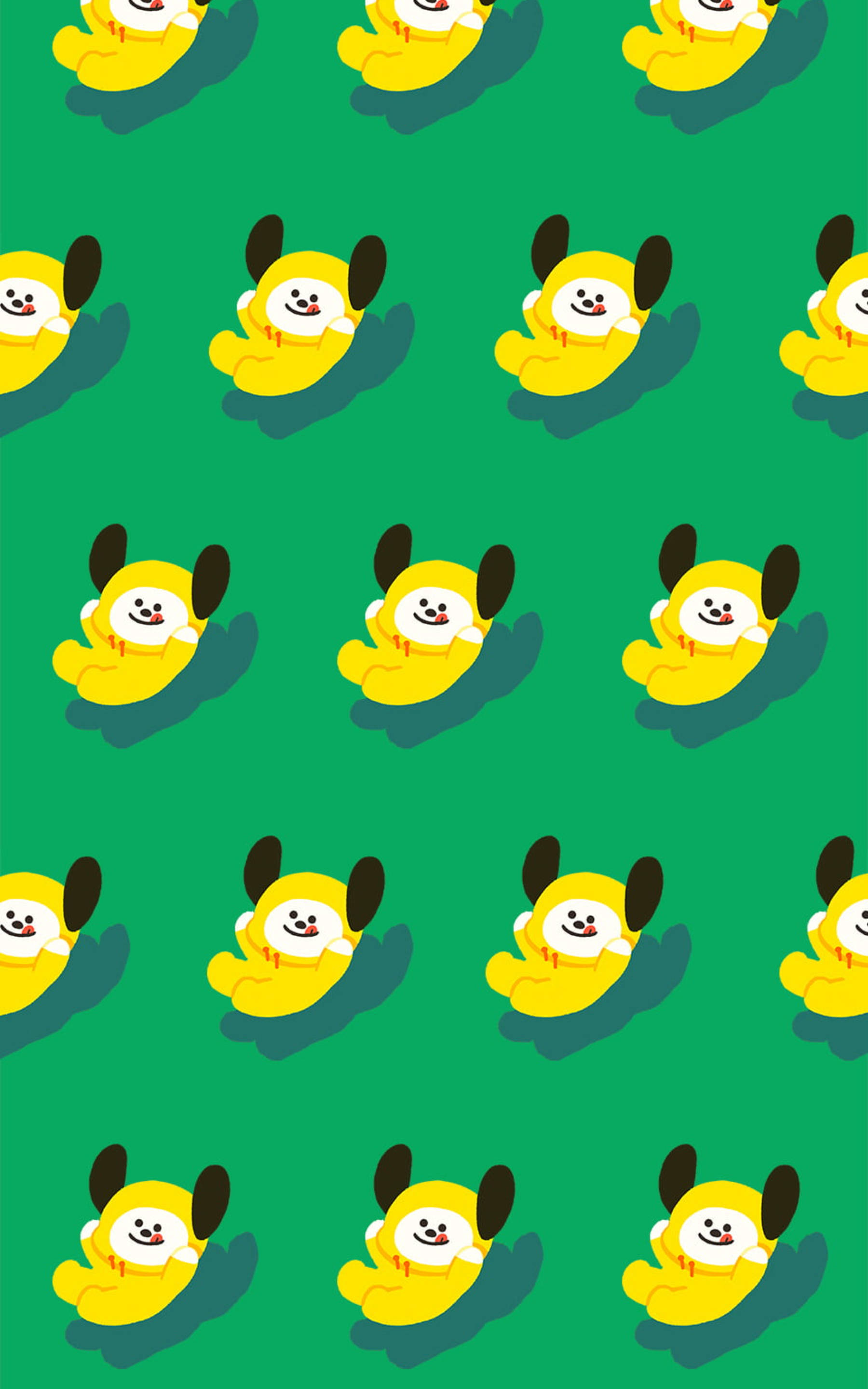 BTS BT21 奇米图案 壁纸