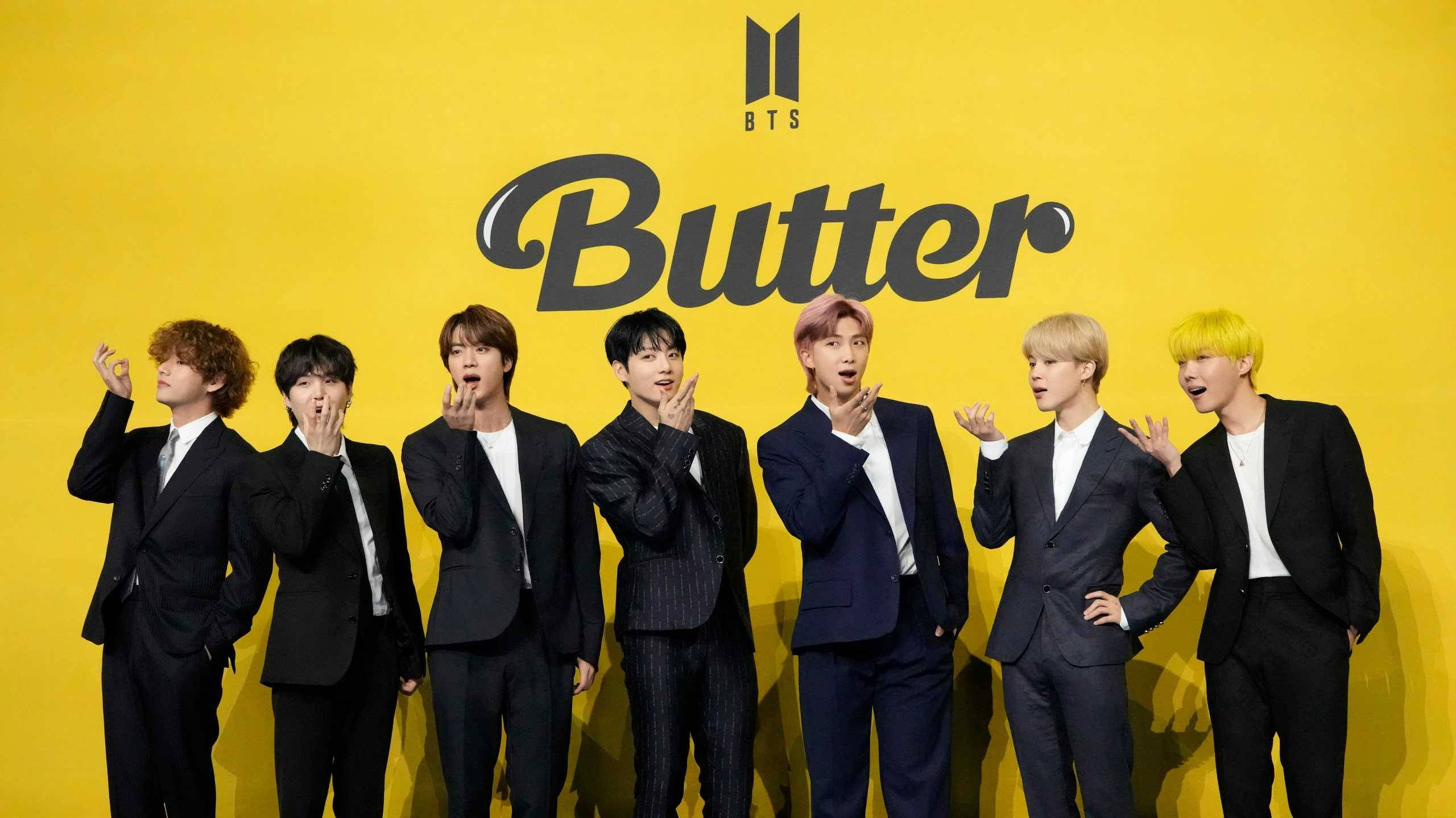 BTS Butter 海报桌面壁纸 壁纸