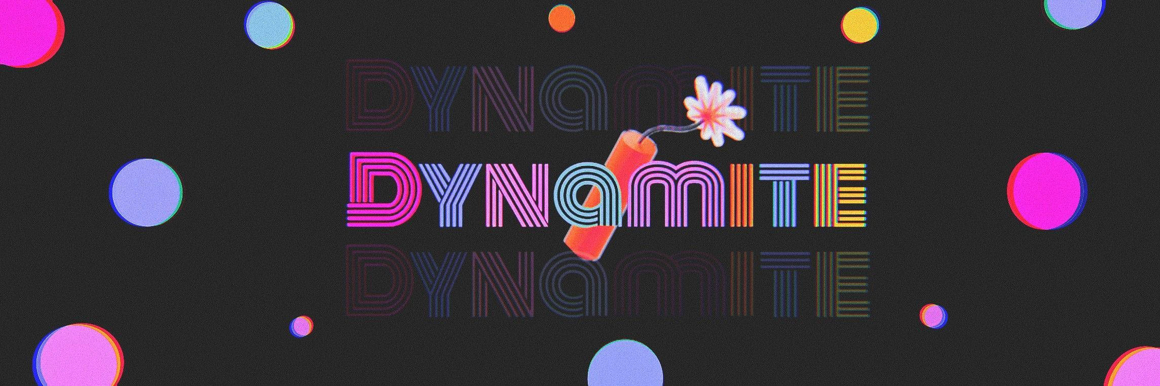 BTS《Dynamite》花朵笔记本电脑壁纸 壁纸