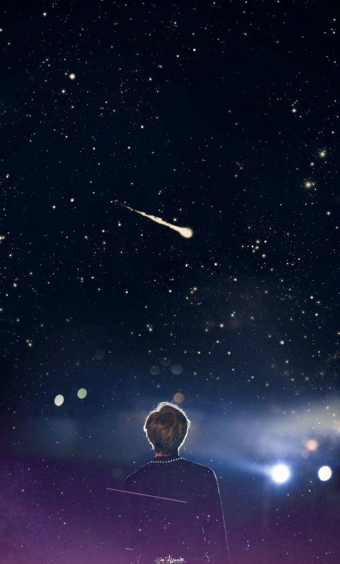 BTS银河流星 壁纸
