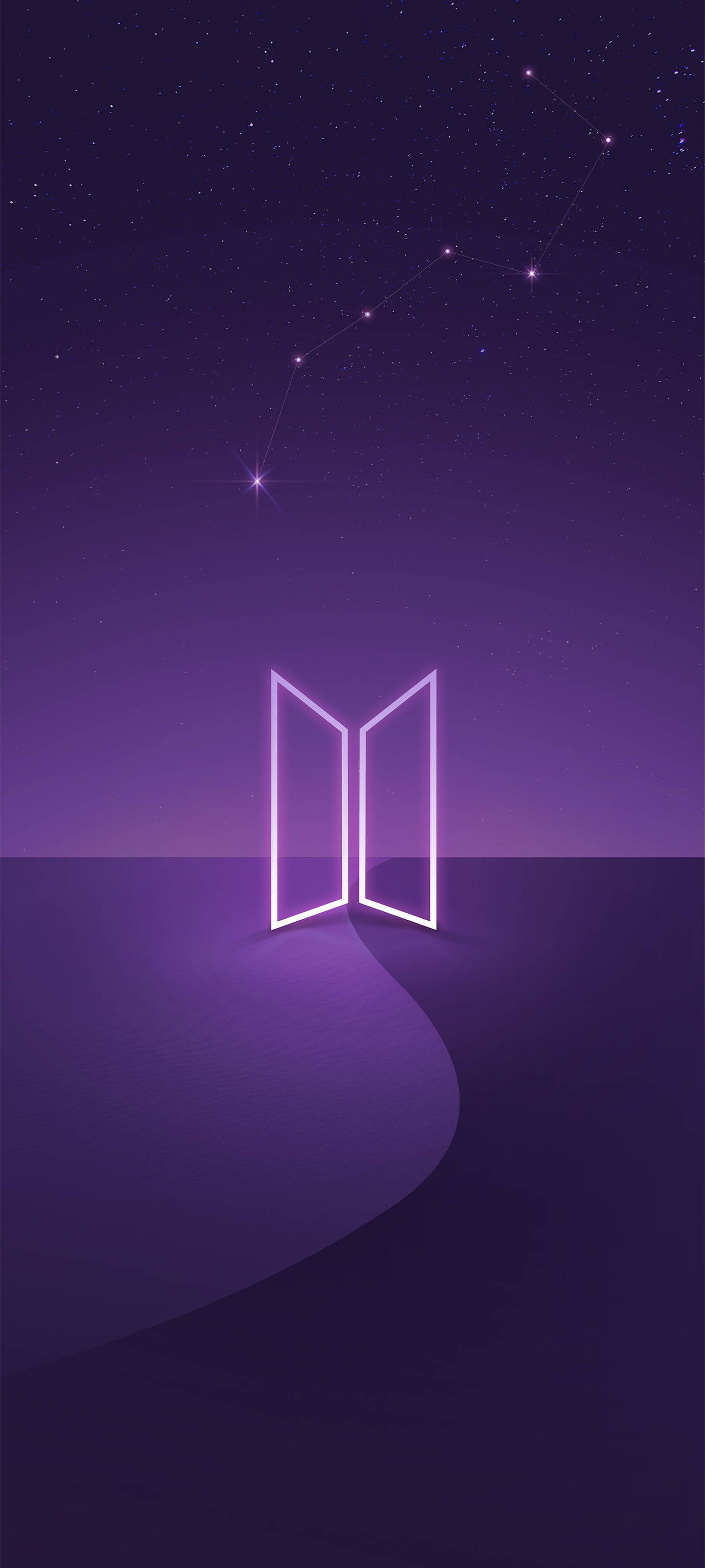 BTS Logo 为三星S20 FE设计 壁纸