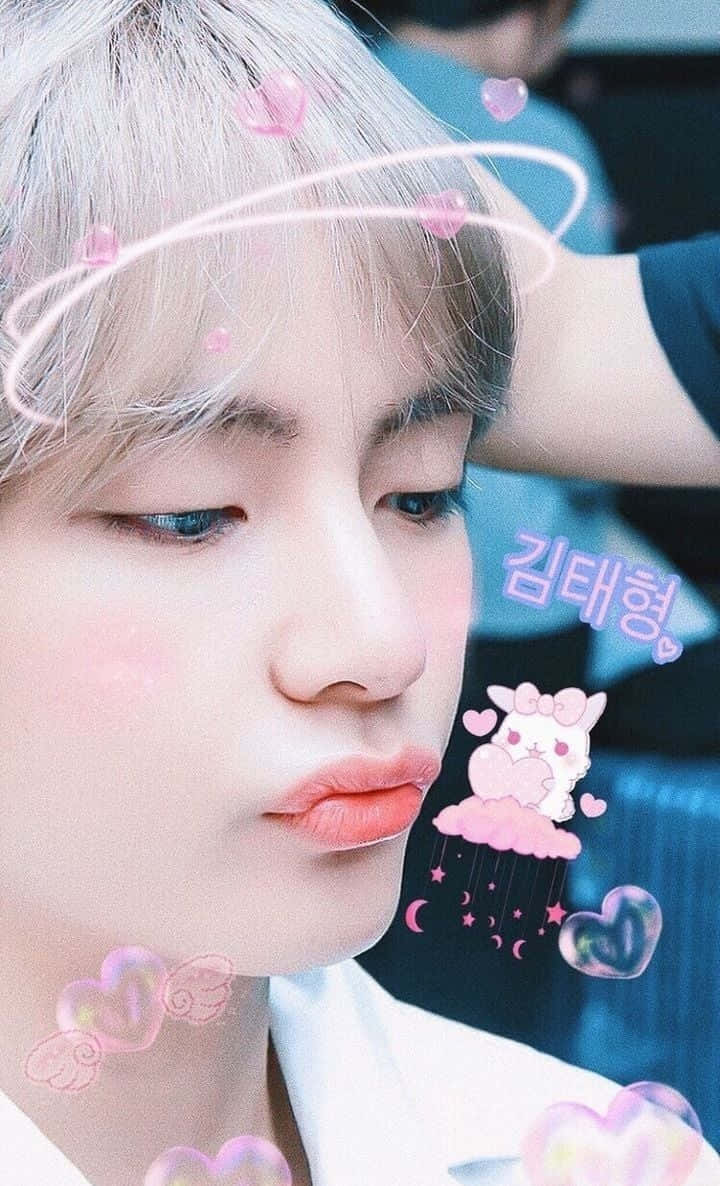 BTS V，展现独特风格 壁纸