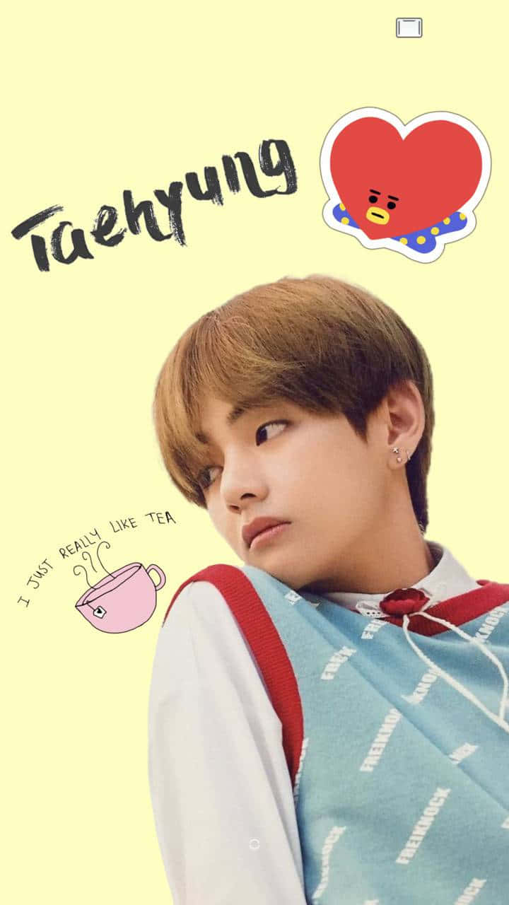 BTS V 霸气宣言 壁纸