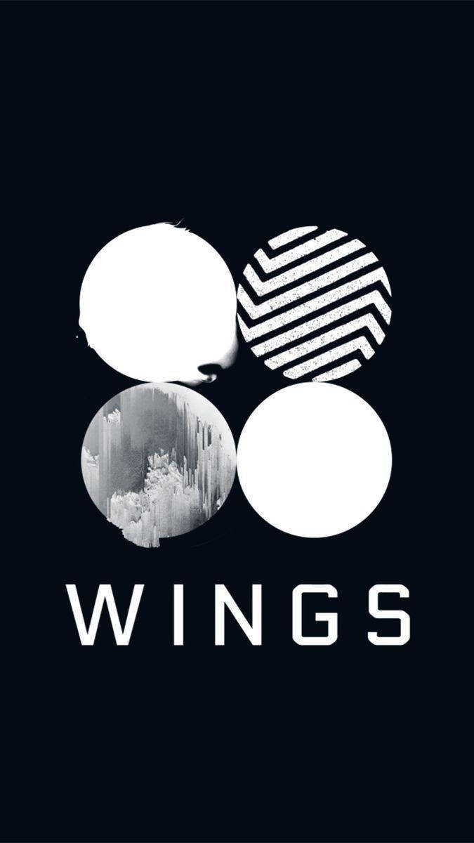 BTS Wings 标志 壁纸