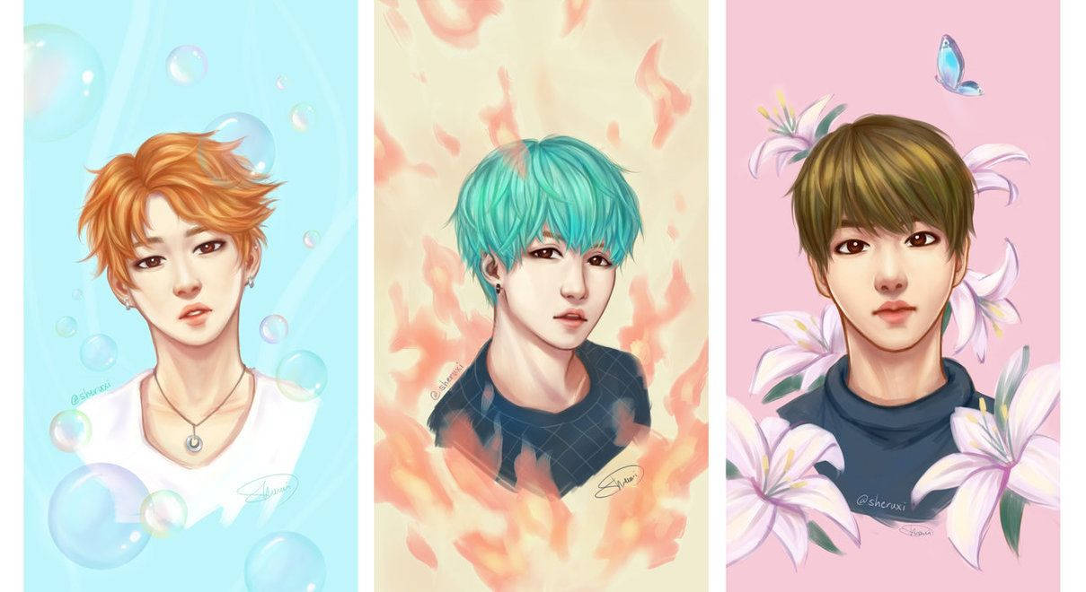BTS 粉丝艺术动画壁纸