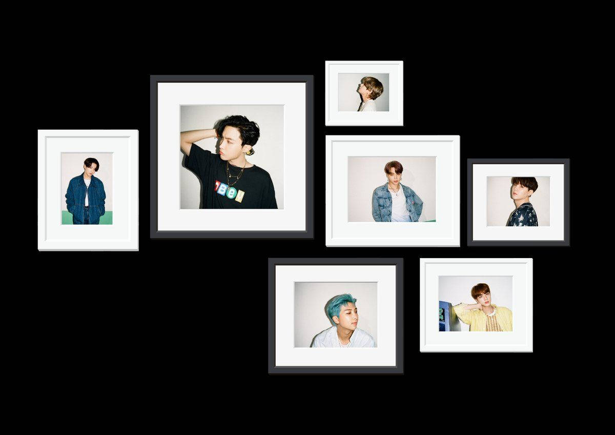 BTS 拍立得桌面壁纸 壁纸