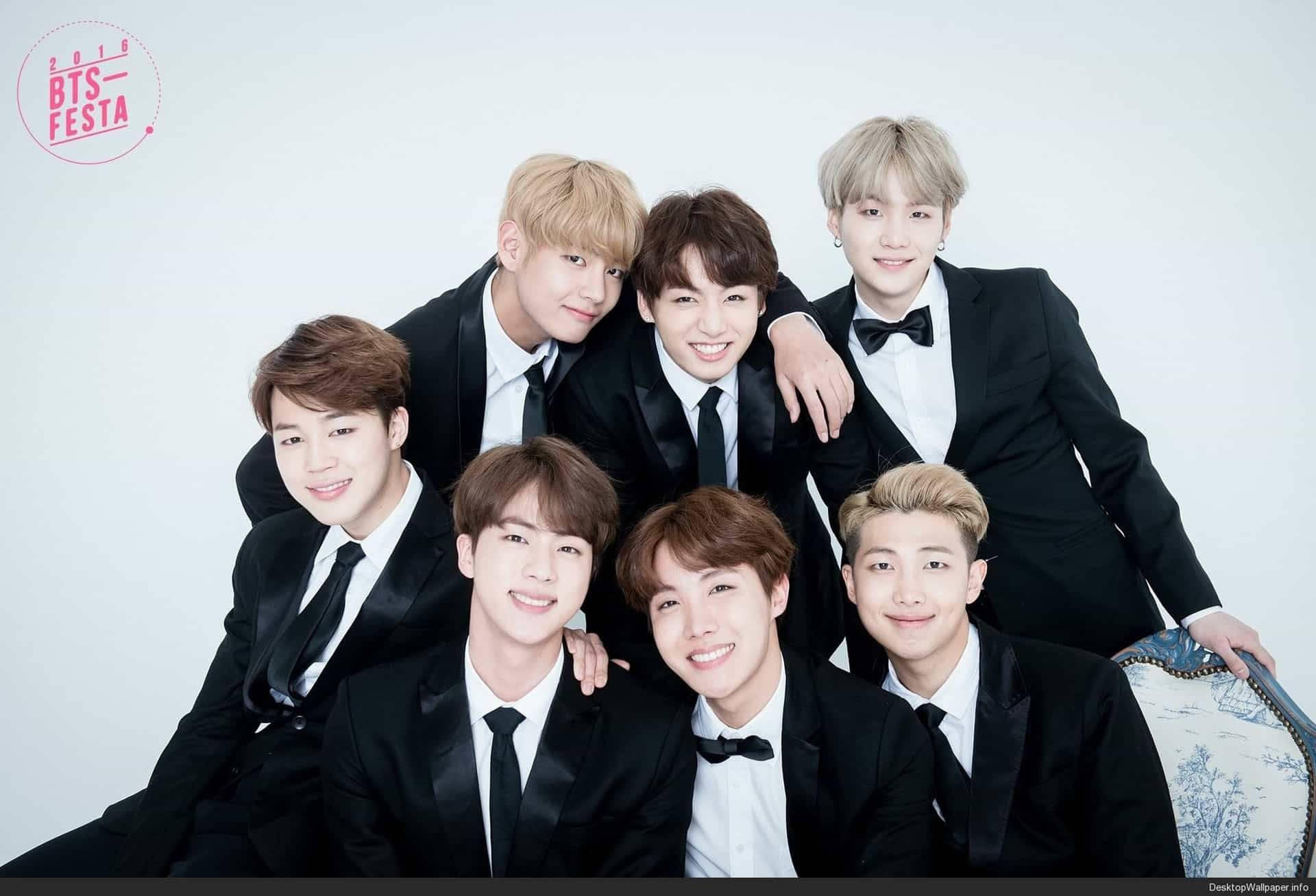 BTS 黑色西装 2020
