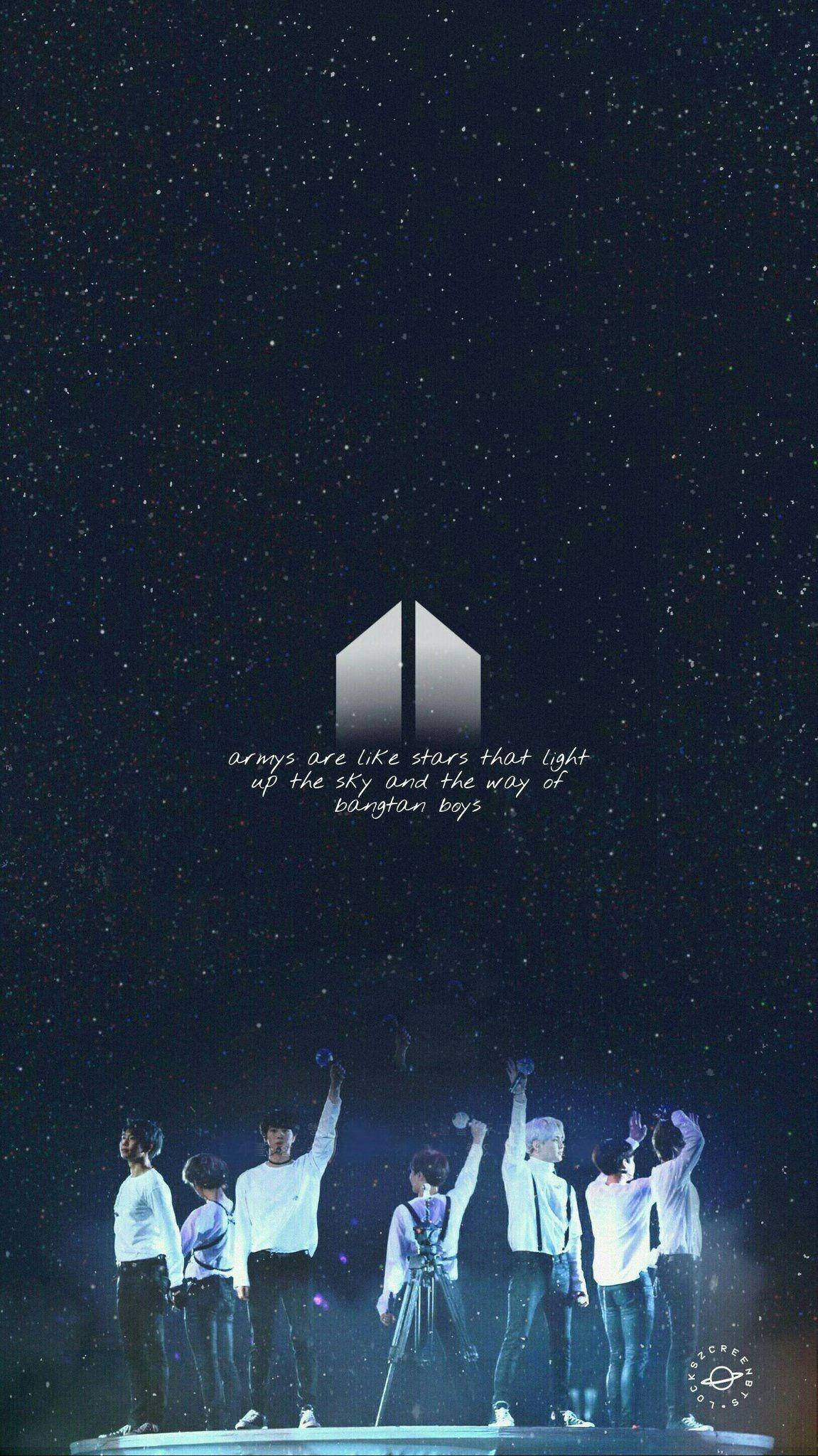 BTS演唱会与Army标志 壁纸