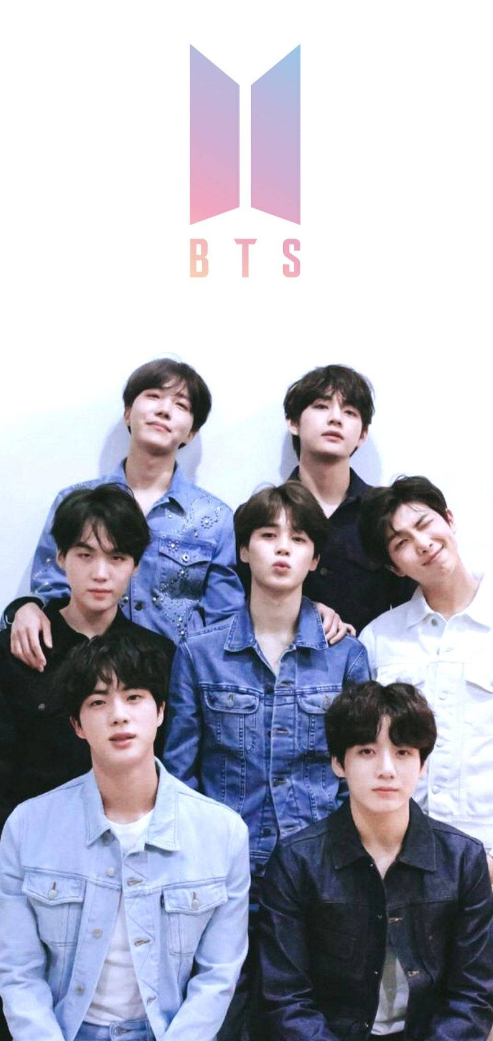 BTS团体照带标志 壁纸