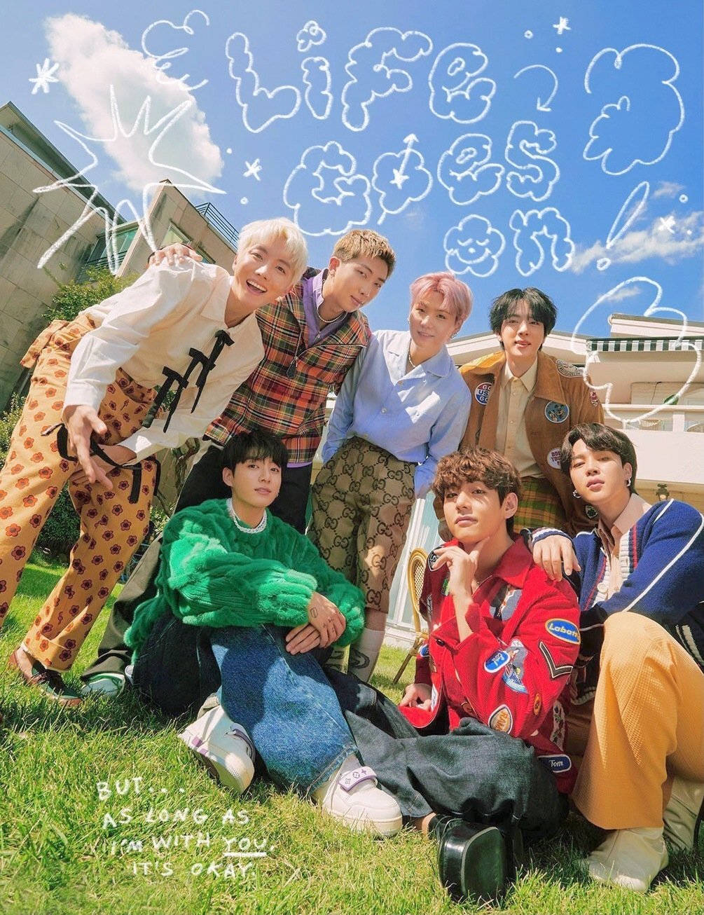 BTS成员 Life Goes On