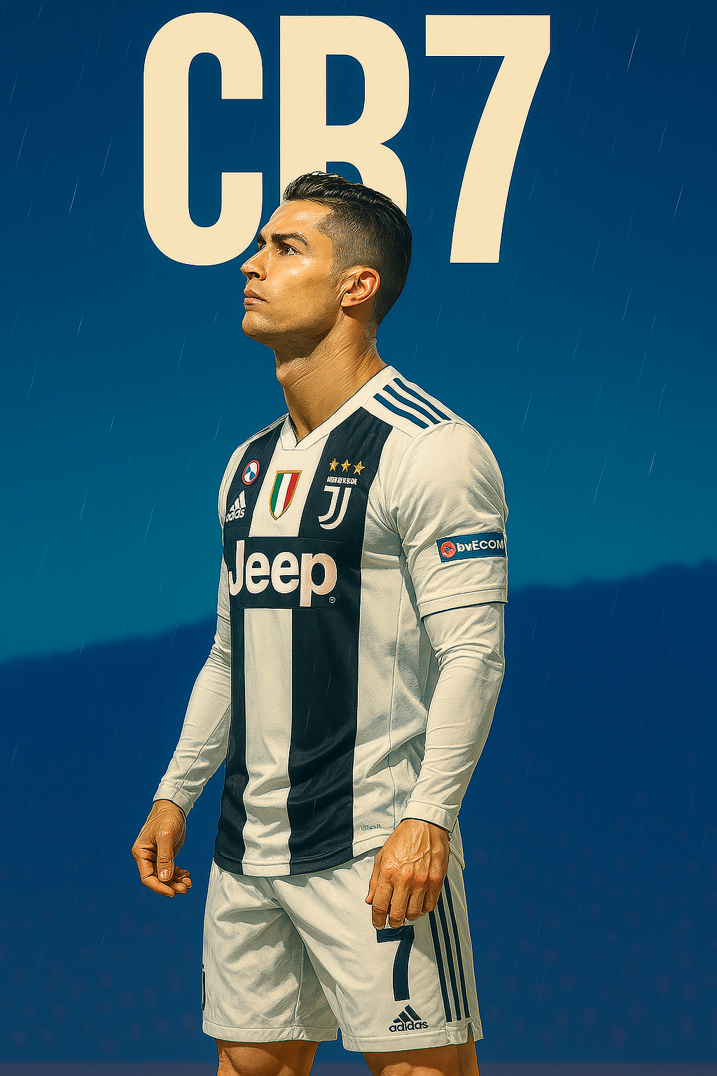 C罗 CR7 尤文图斯 4K 壁纸