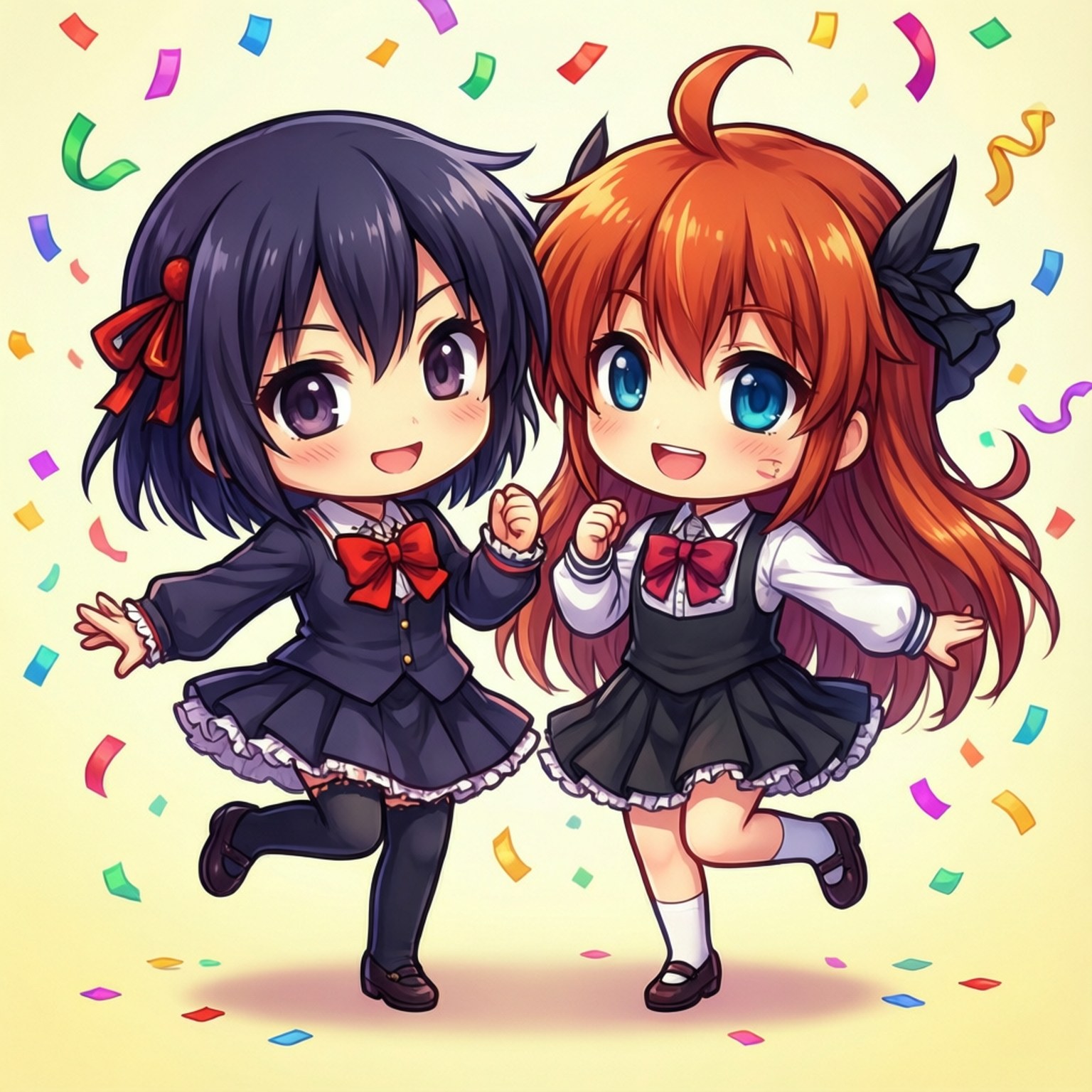 Chibi舞会 壁纸