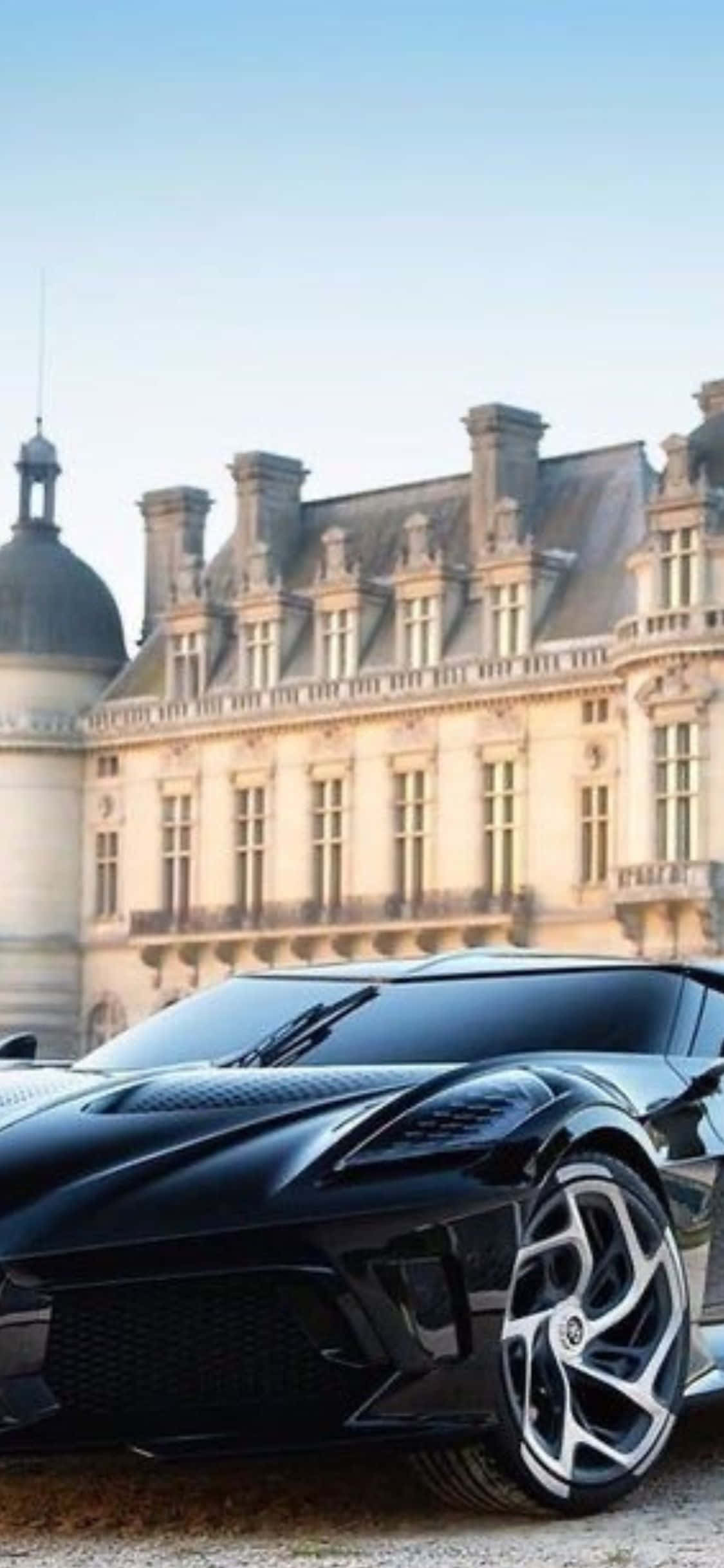 布加迪Chiron Super Sport 300+，可在iPhone Xs上定制 壁纸