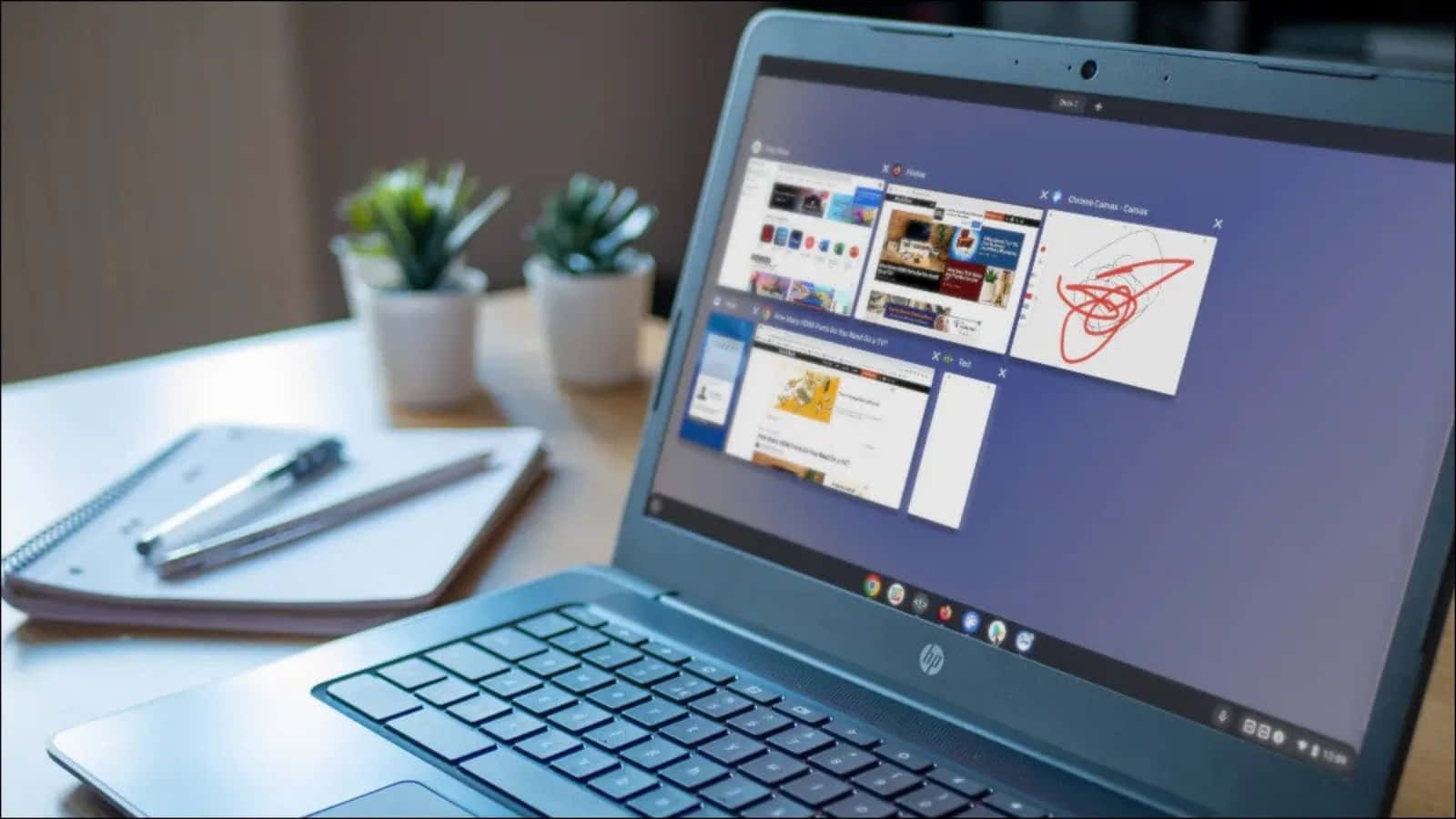 Chromebook助力高效前行 壁纸