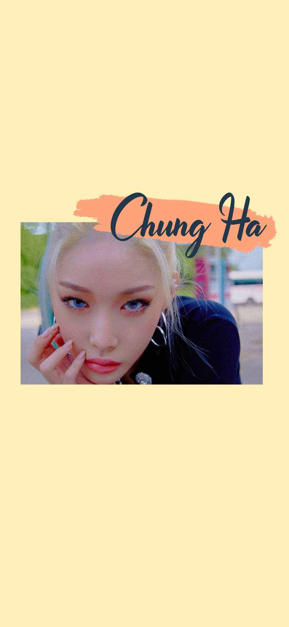 Chungha 粉丝艺术 壁纸