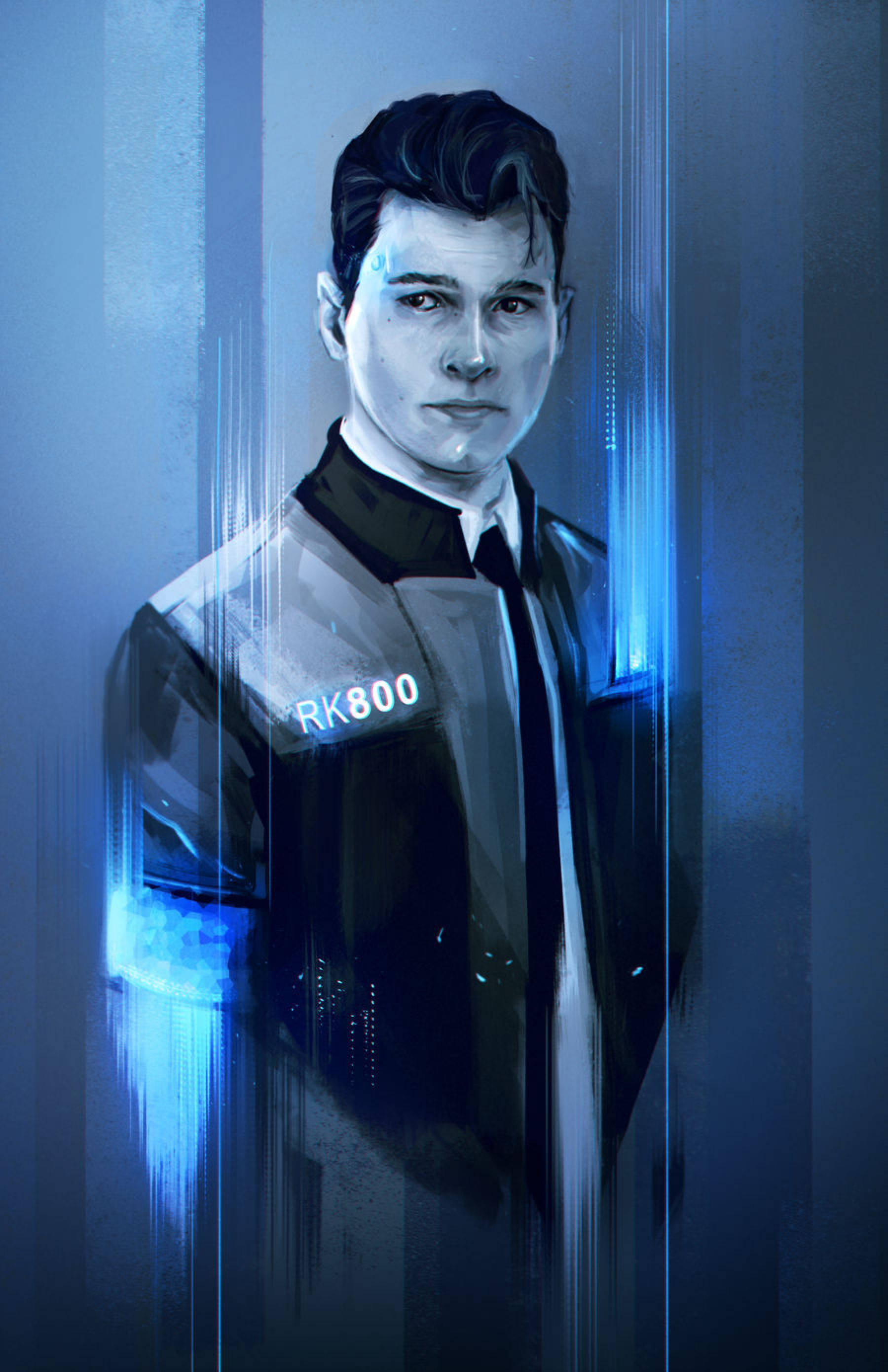 Connor底特律变人粉丝艺术 壁纸
