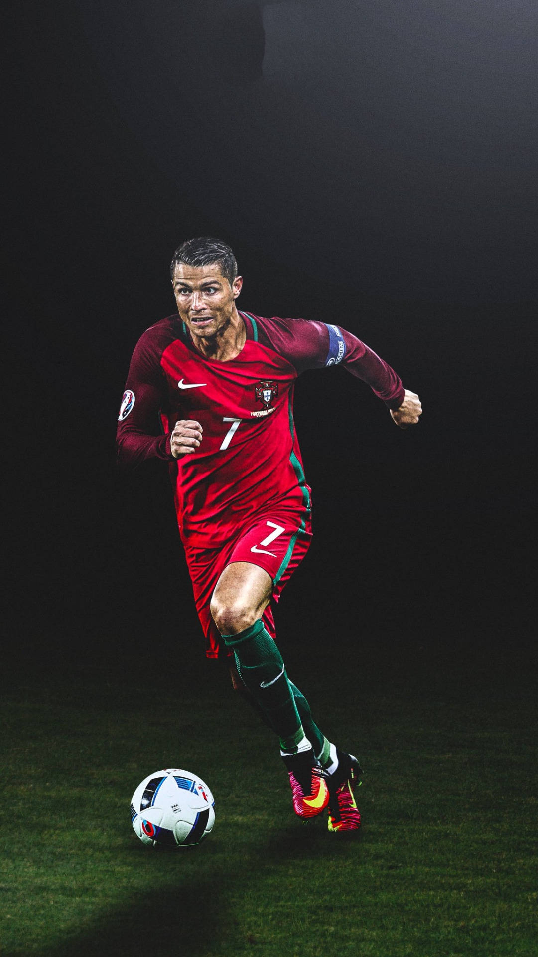 奔跑的CR7克里斯蒂亚诺·罗纳尔多 壁纸