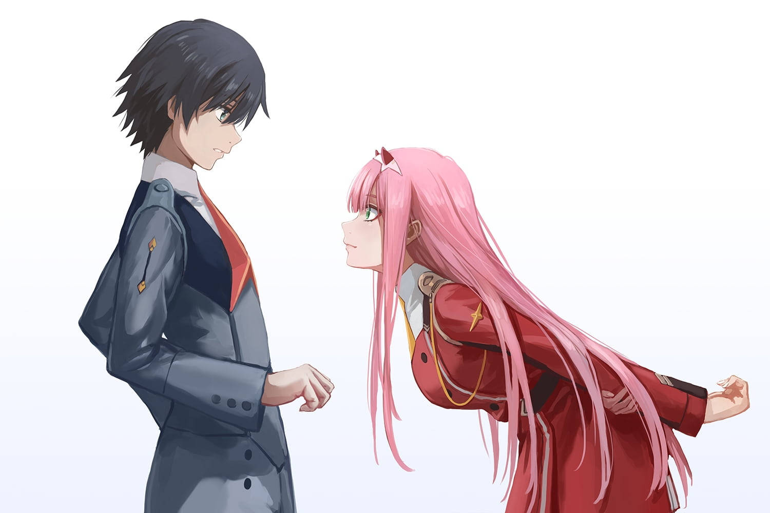Darling In The Franxx 美学动漫情侣 壁纸