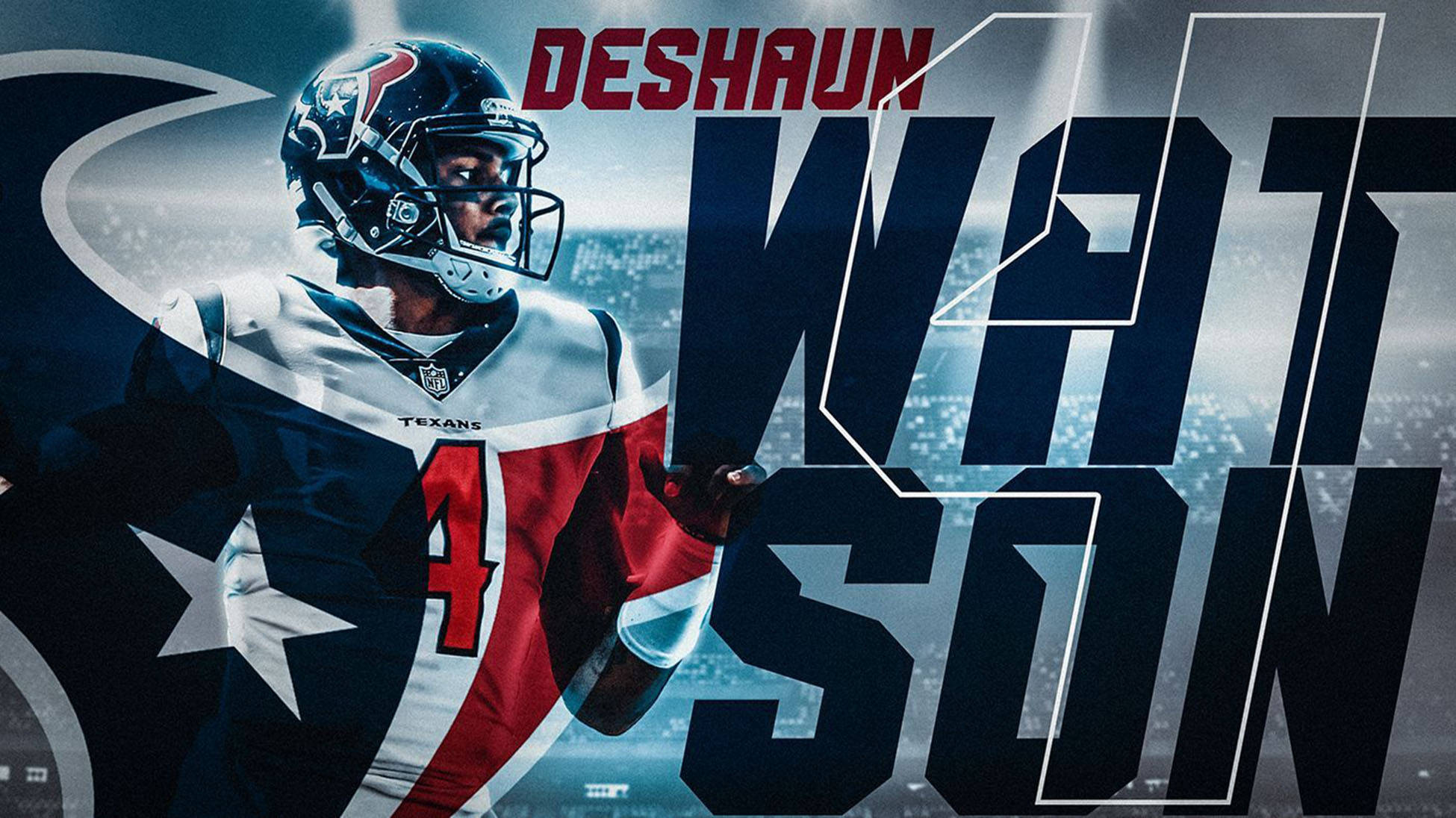 Deshaun Watson姓名艺术 壁纸
