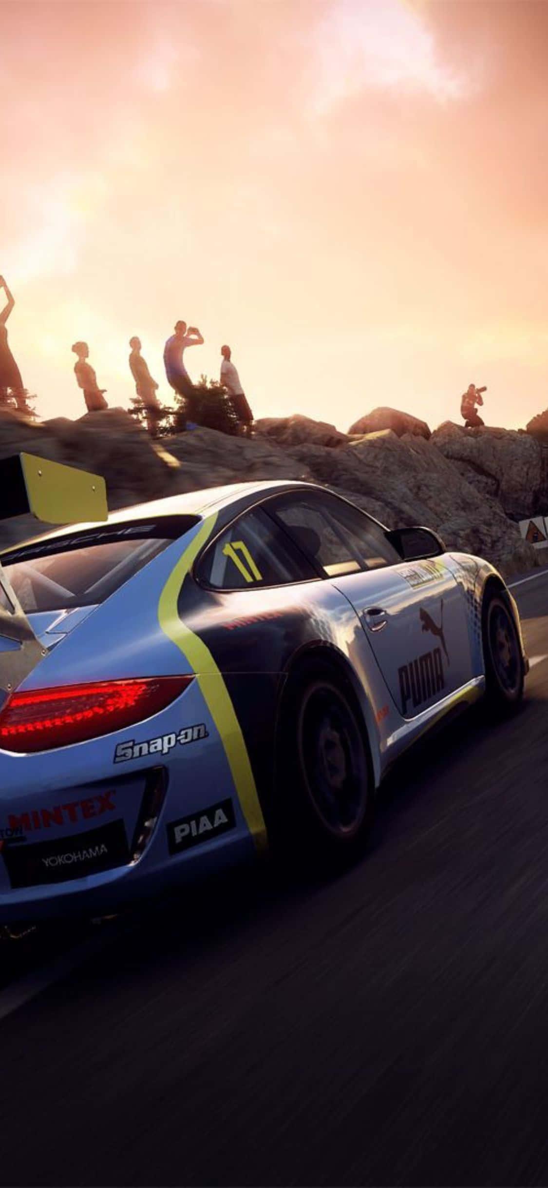 图片：赛车手在《Dirt Rally》比赛中征服蜿蜒赛道 壁纸