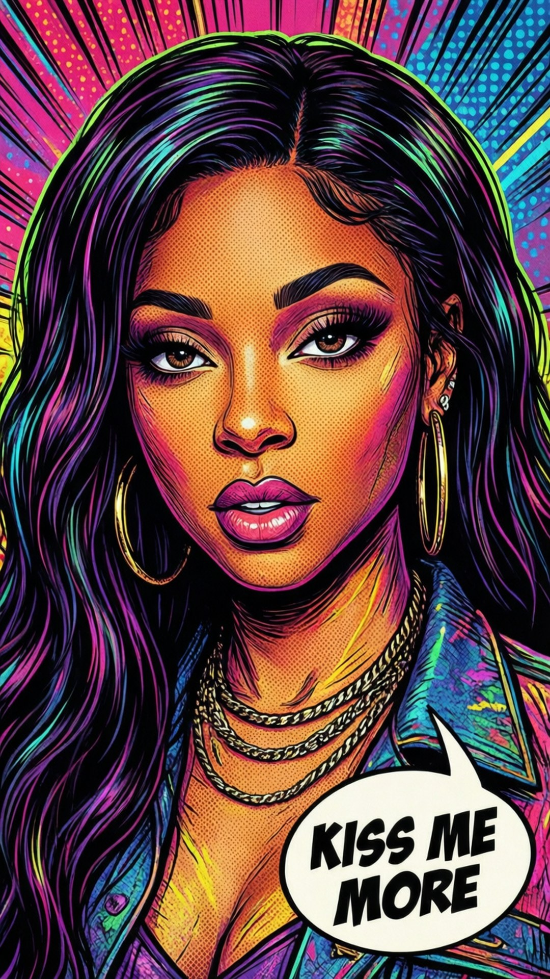 波普艺术Doja Cat 壁纸