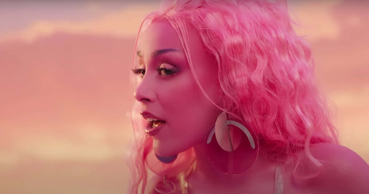 Doja Cat 闪耀2019 MusiCares年度人物红毯 壁纸