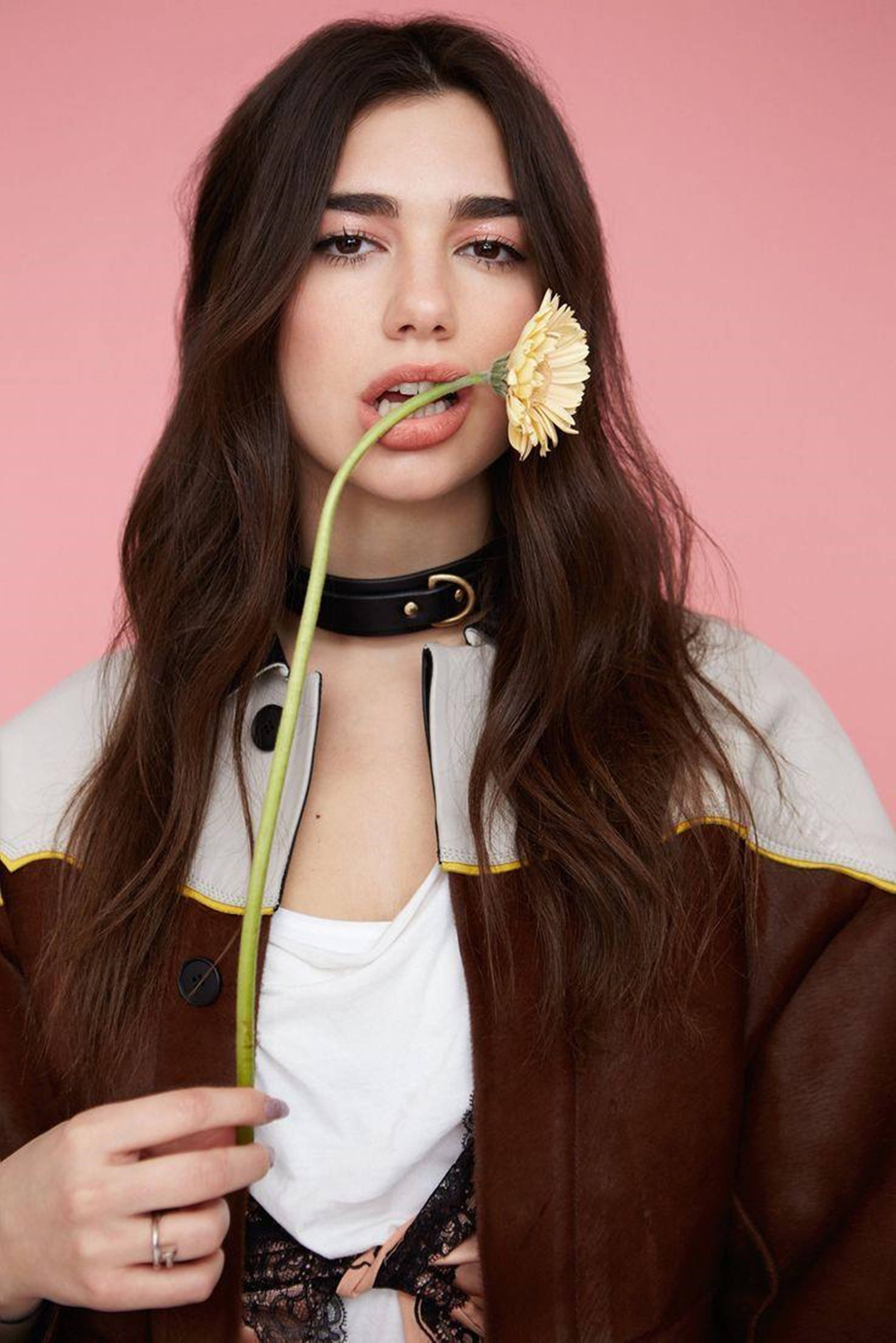 Dua Lipa 4K 为 Glamcult 拍摄 壁纸