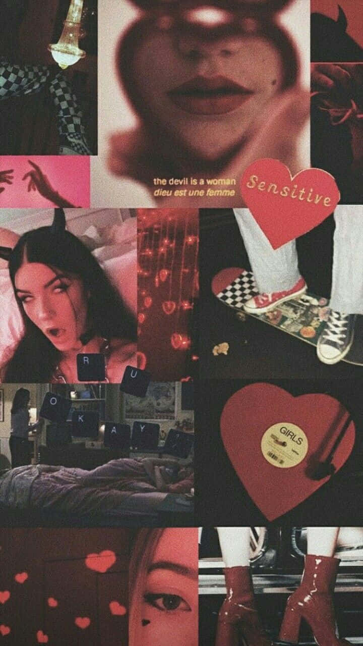 粉色E-Girl美学 壁纸