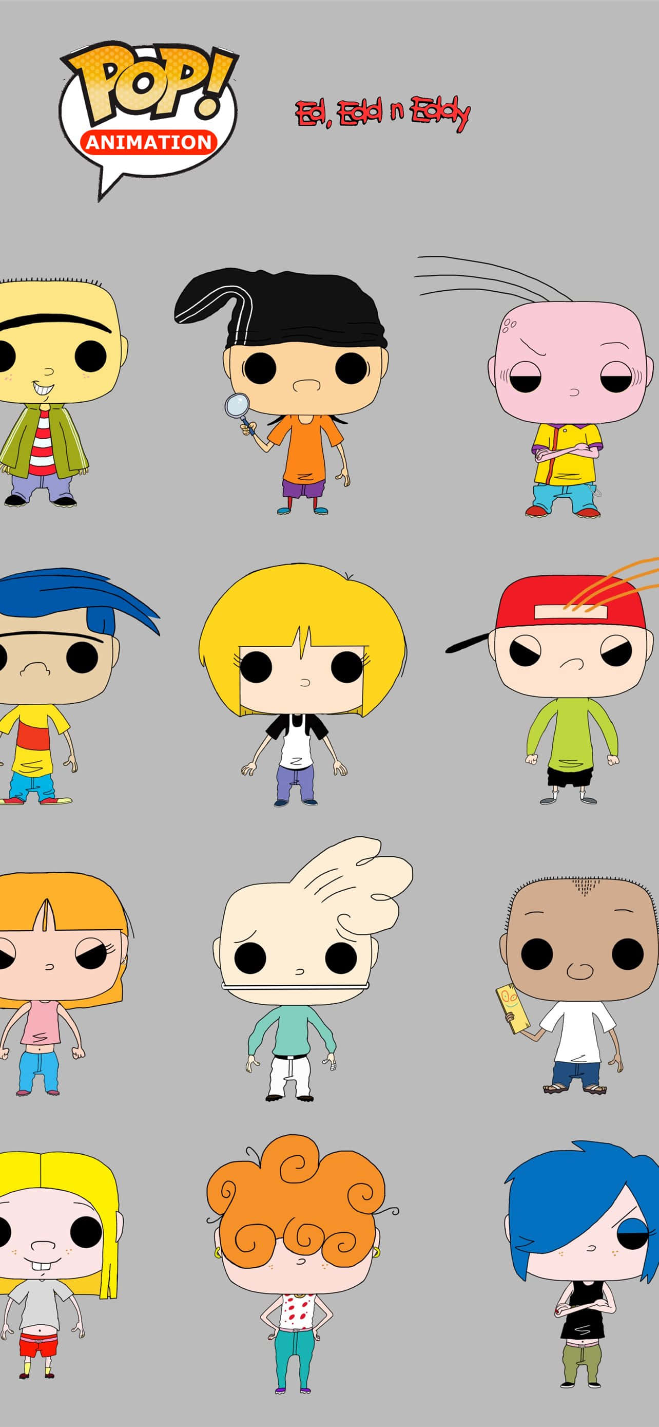 Ed, Edd N Eddy Funko Pop 壁纸