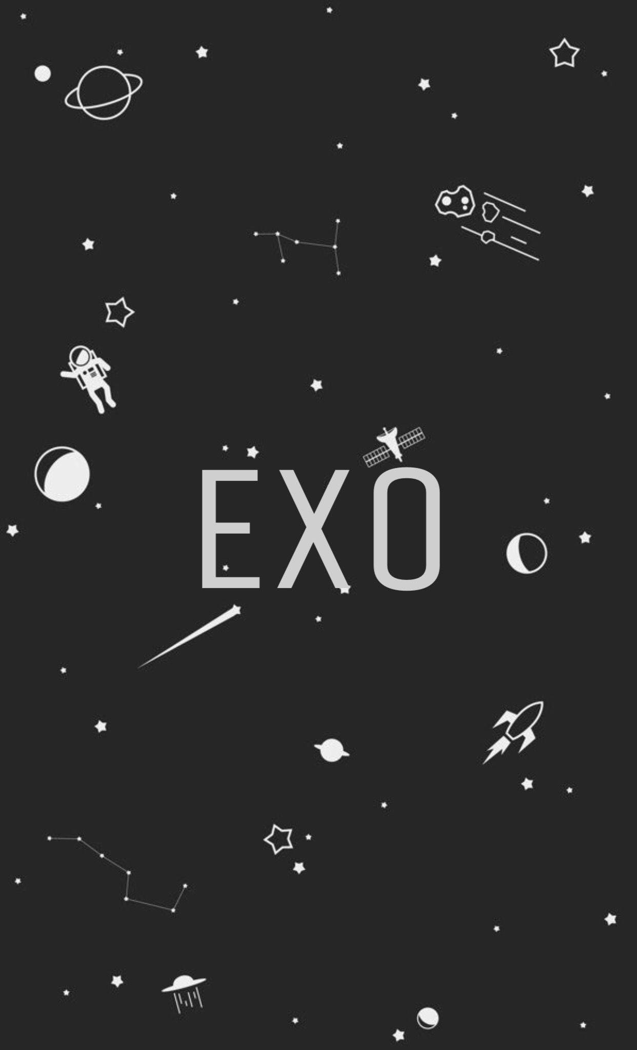 EXO银河粉丝艺术 壁纸