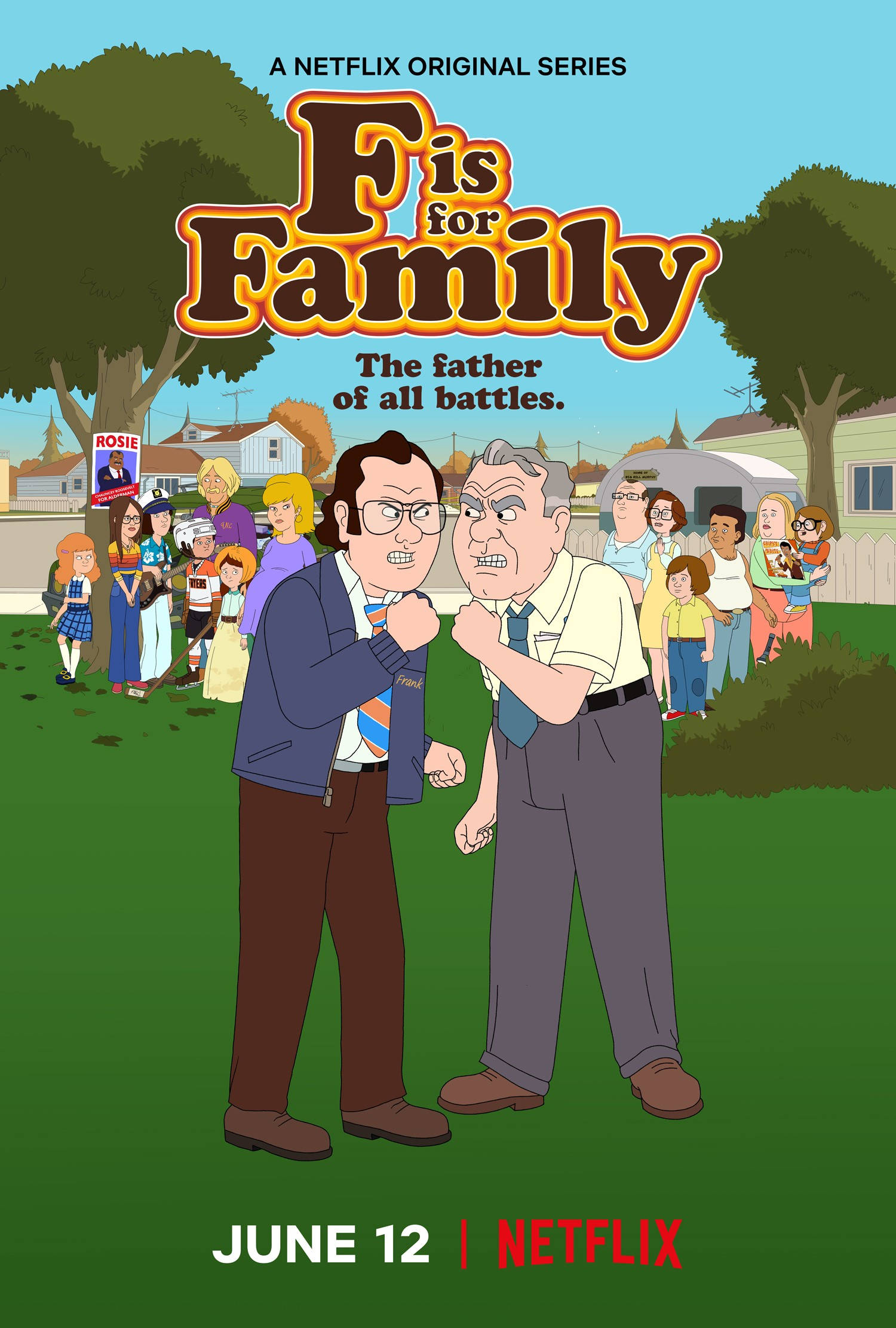 美国电视剧《F Is For Family》 壁纸