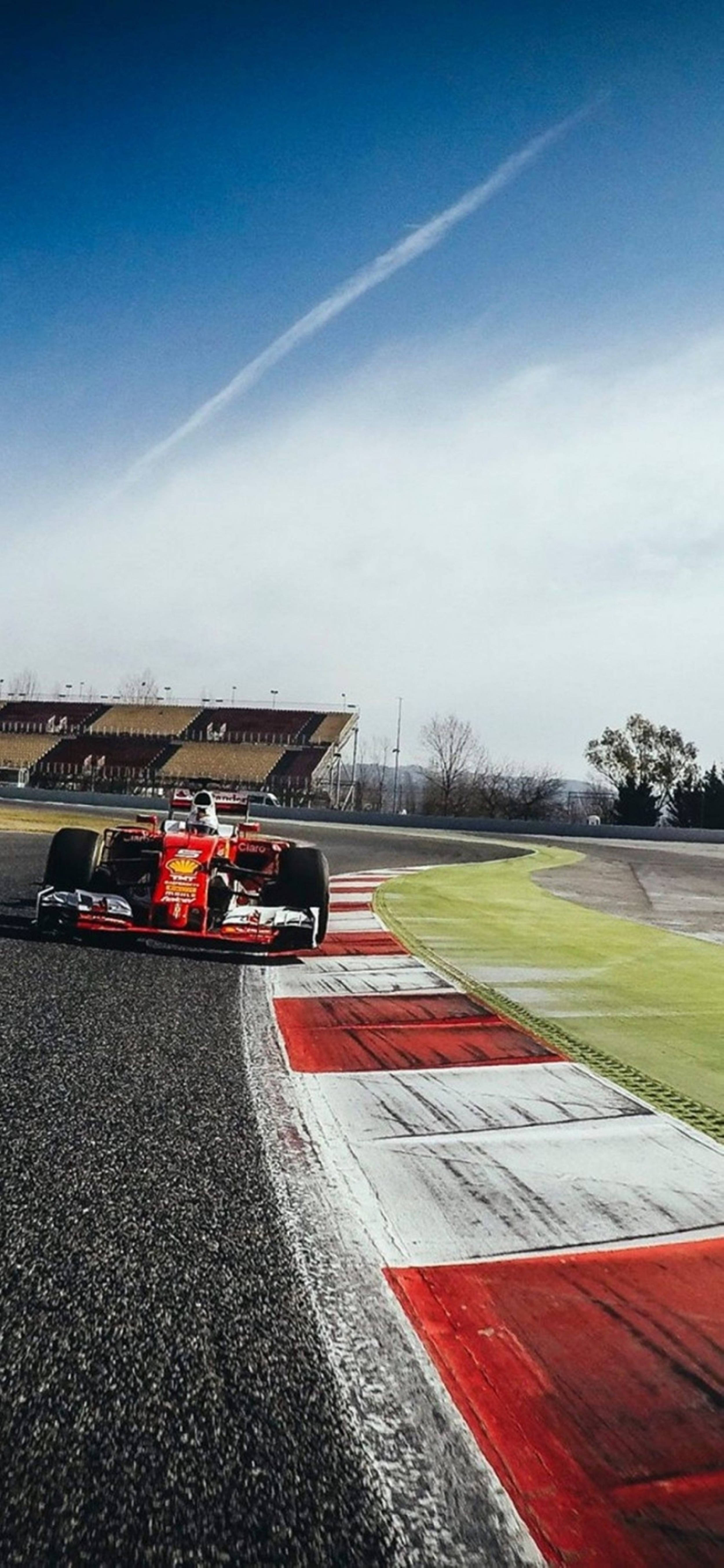 F1法拉利红手机壁纸 壁纸