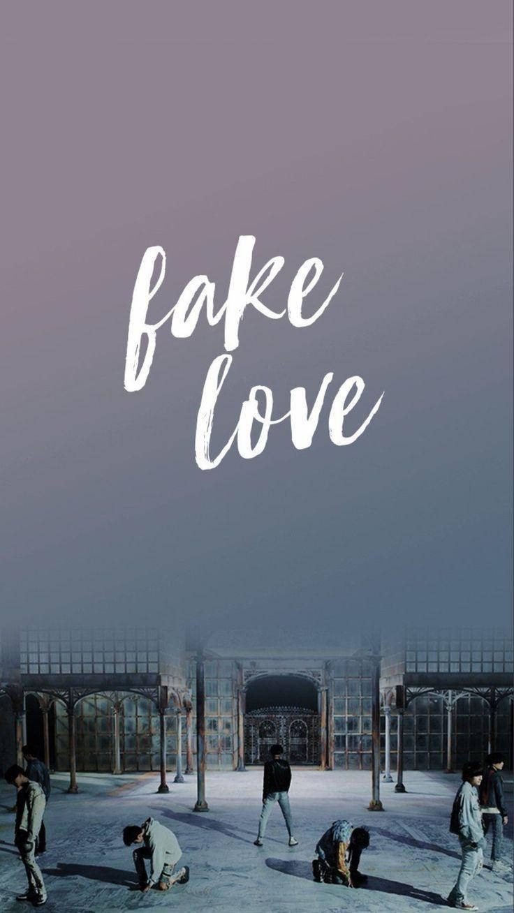 防弹少年团《Fake Love》渐变褪色 壁纸