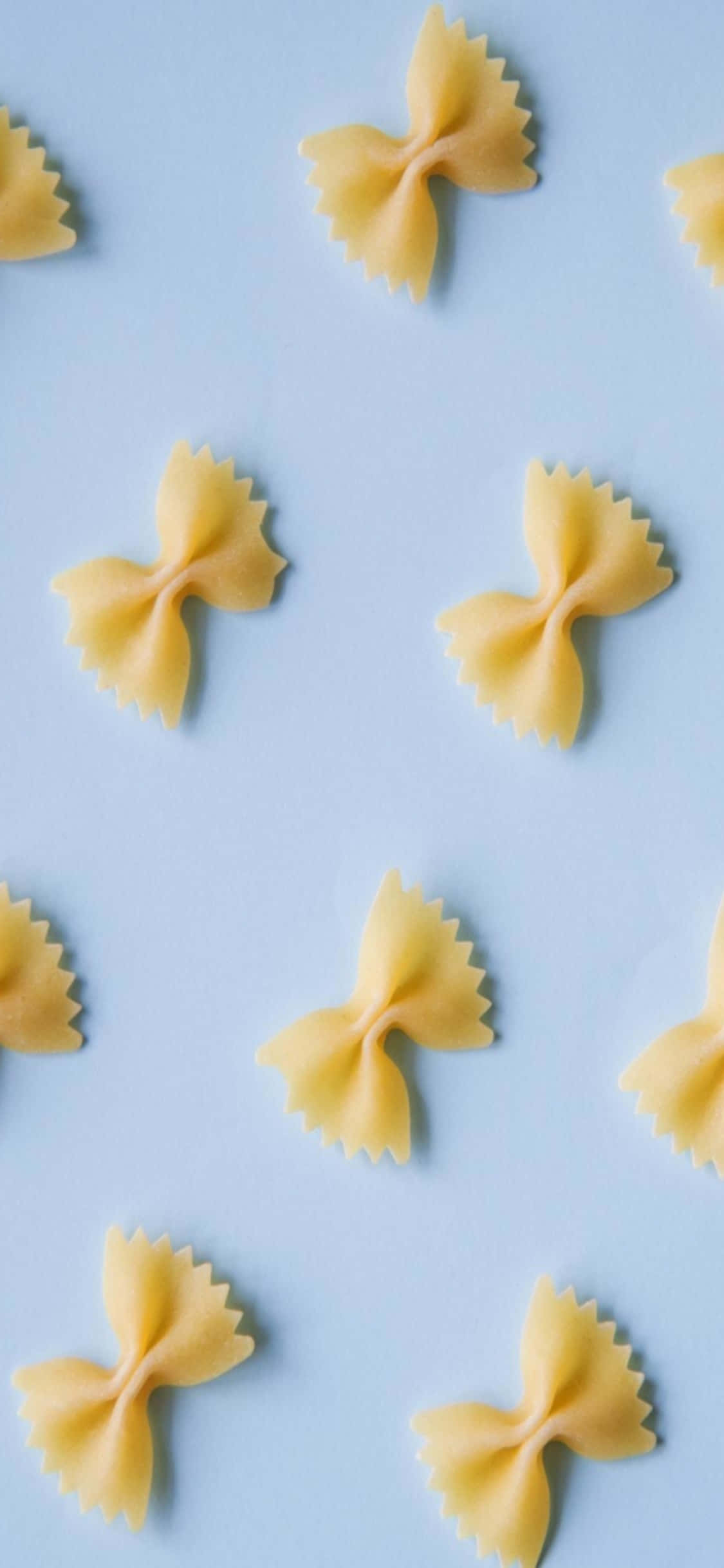 Farfalle iPhone X 意面背景 壁纸