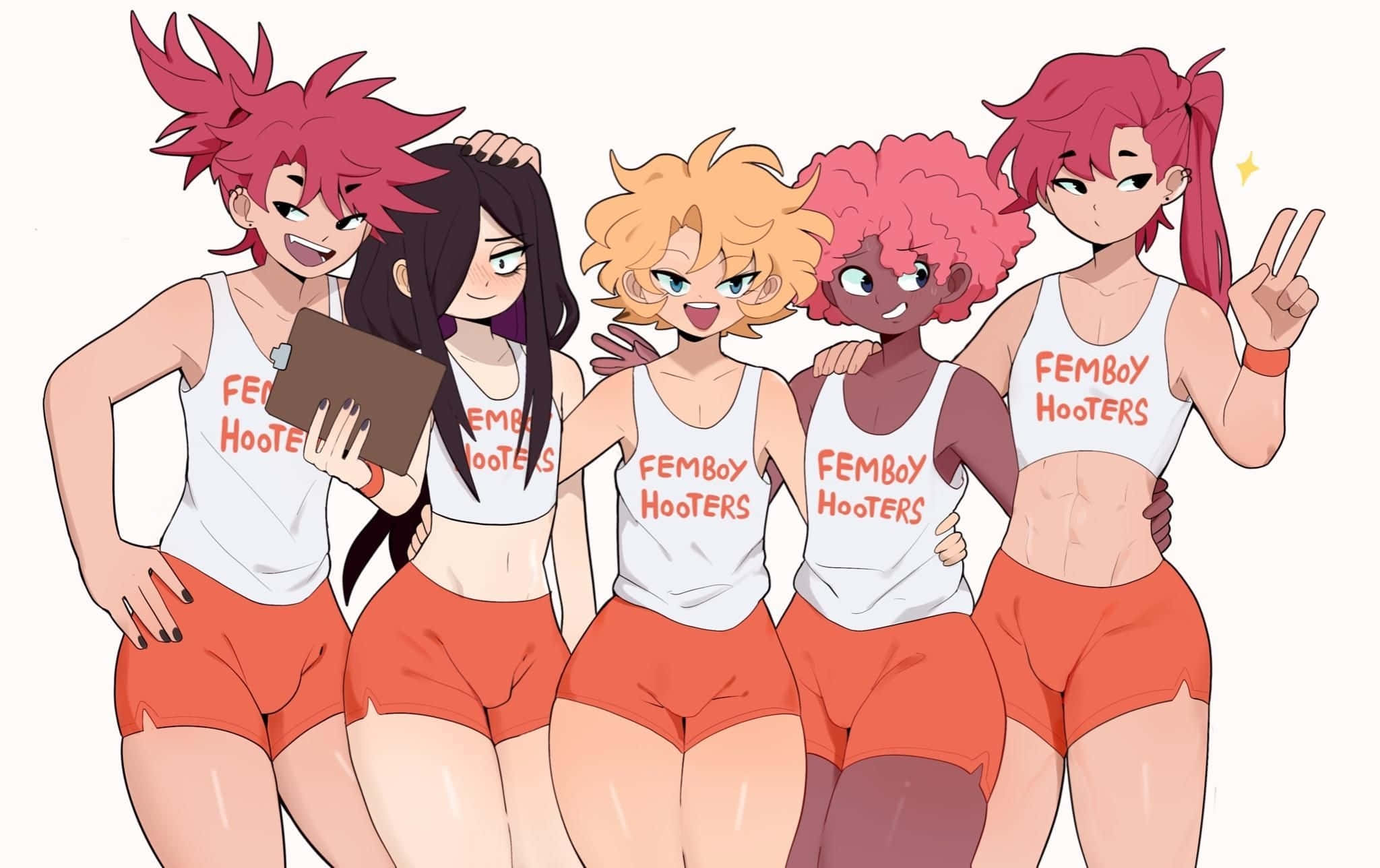 Femboy Hooters歌曲《Yung Waifu》 壁纸
