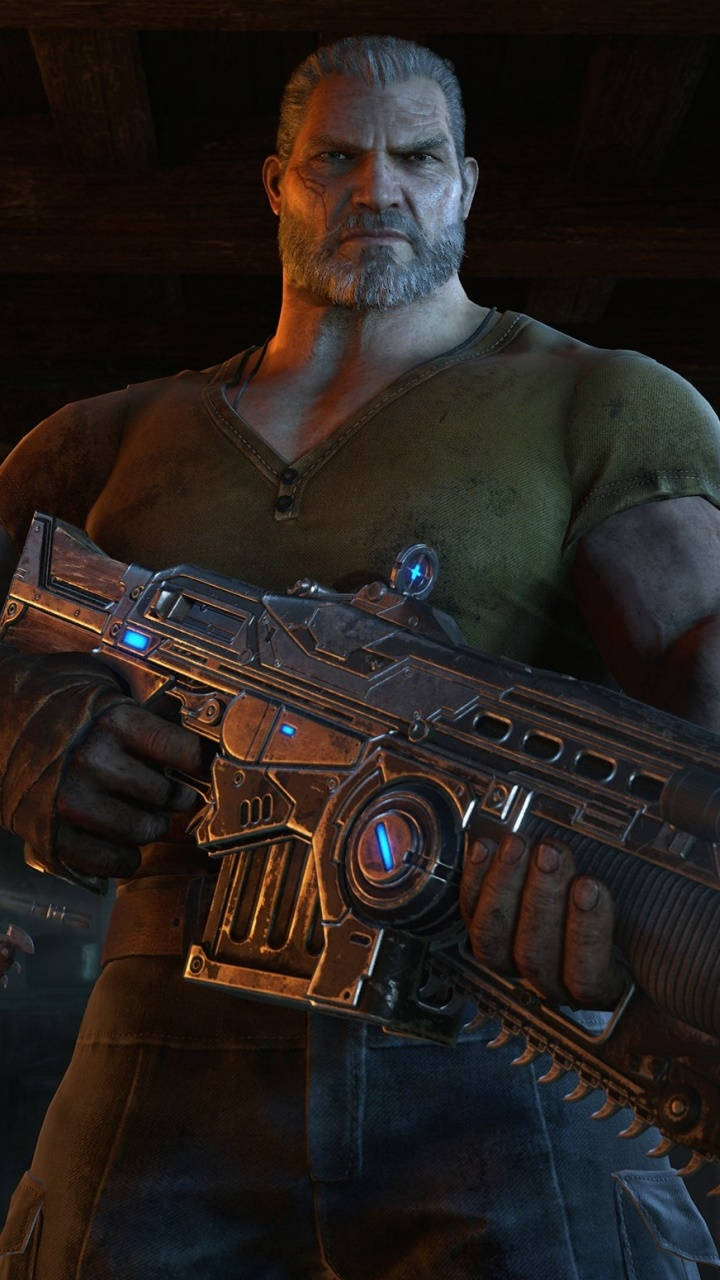 Fenix持枪《Gears 5》手机壁纸 壁纸