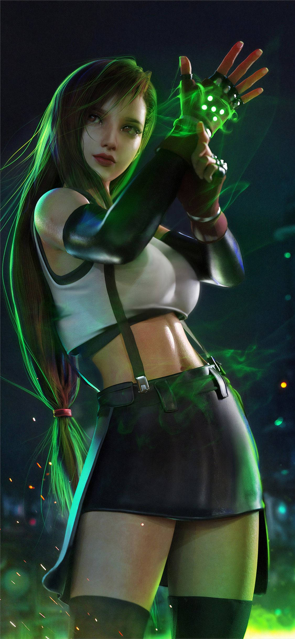 Final Fantasy iPhone Tifa Lockhart 壁纸