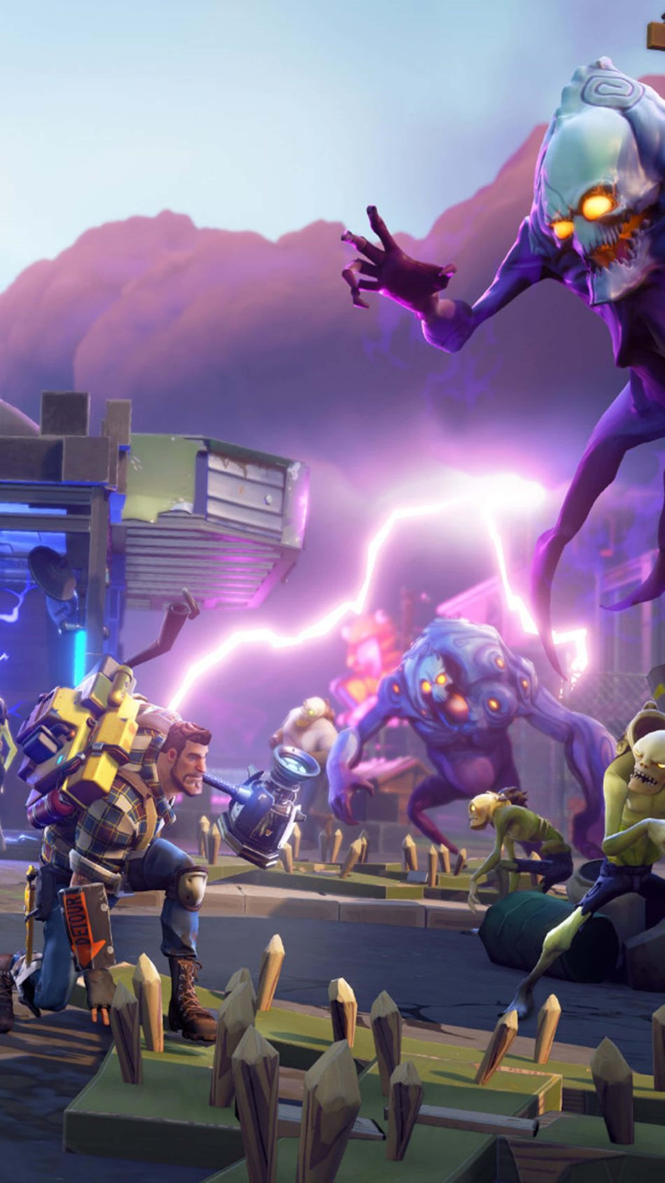 Fortnite Battle Royale 拯救世界 4K 壁纸