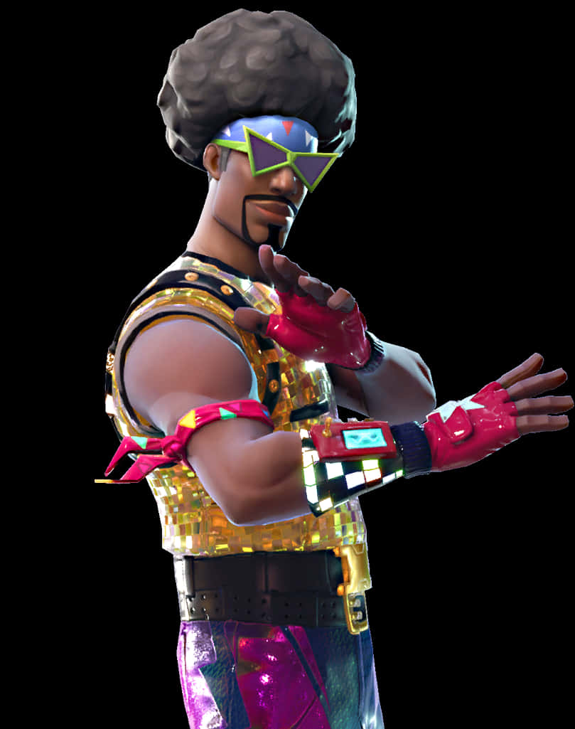 Fortnite 放克迪斯科角色 壁纸