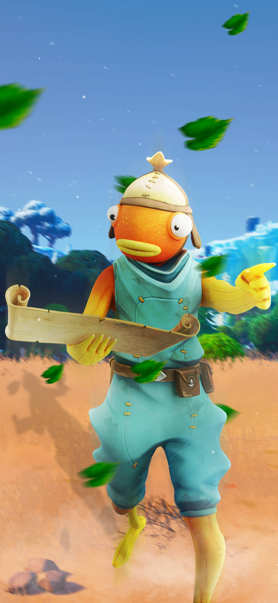 Fortnite冒险与鱼霸——沉浸于大逃杀的兴奋 壁纸
