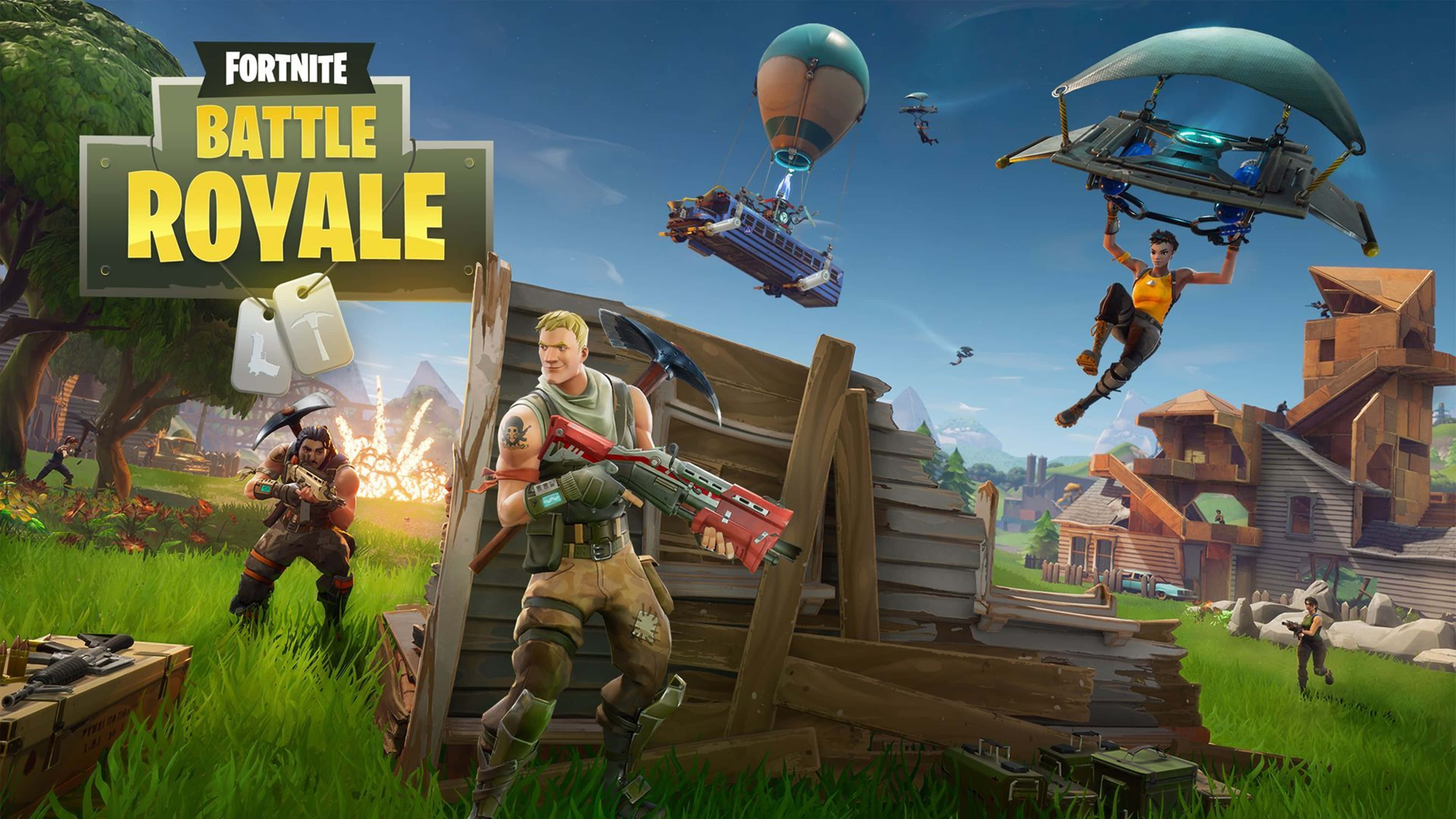 Fortnite 堡垒之夜大逃杀 4K 海报 壁纸