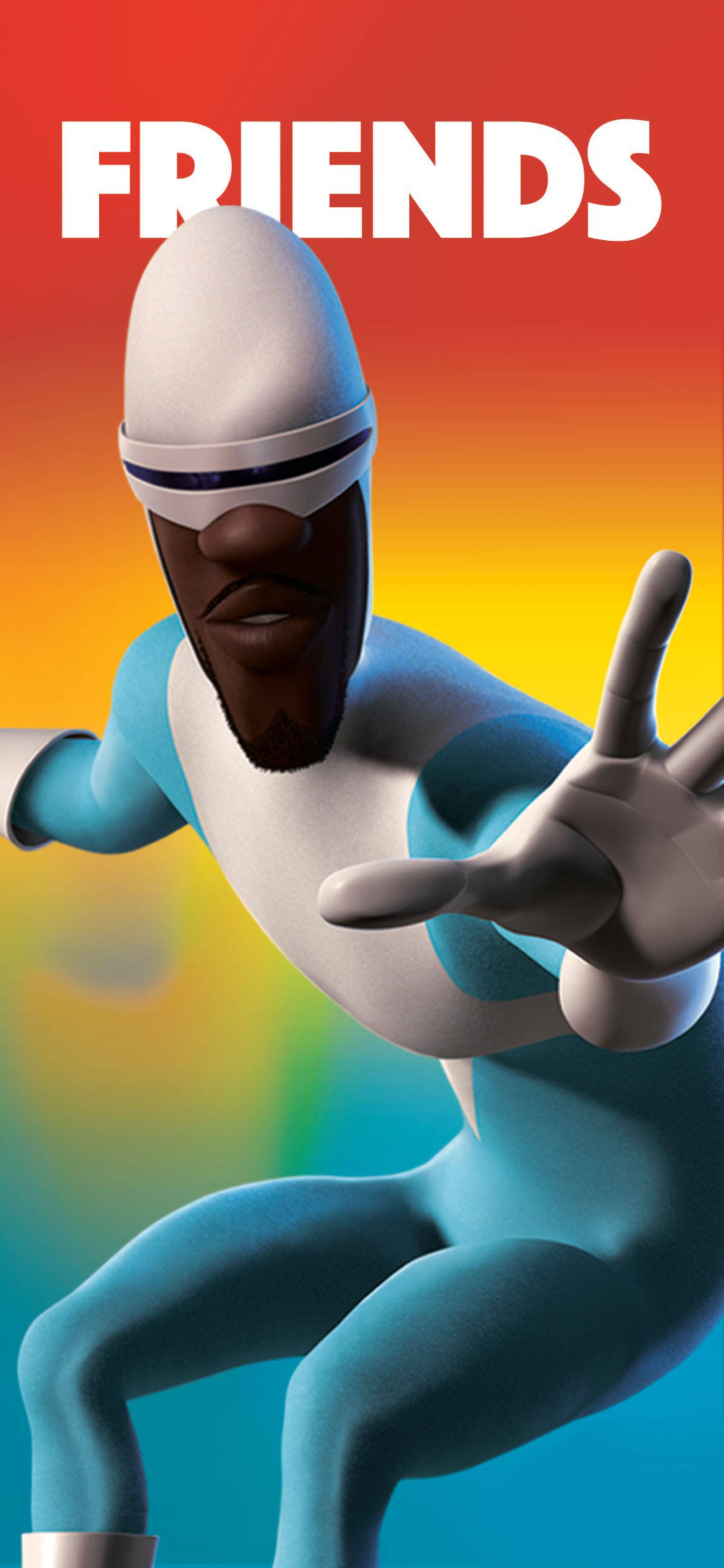 Frozone 彩色图形 壁纸