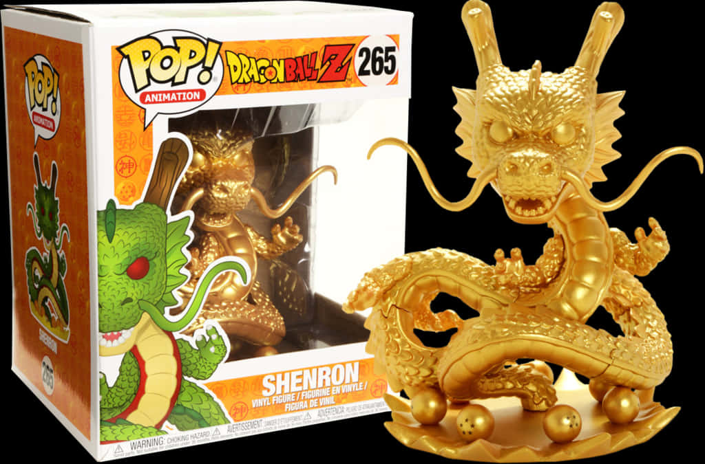 金色神龙 Funko Pop 龙珠Z 壁纸