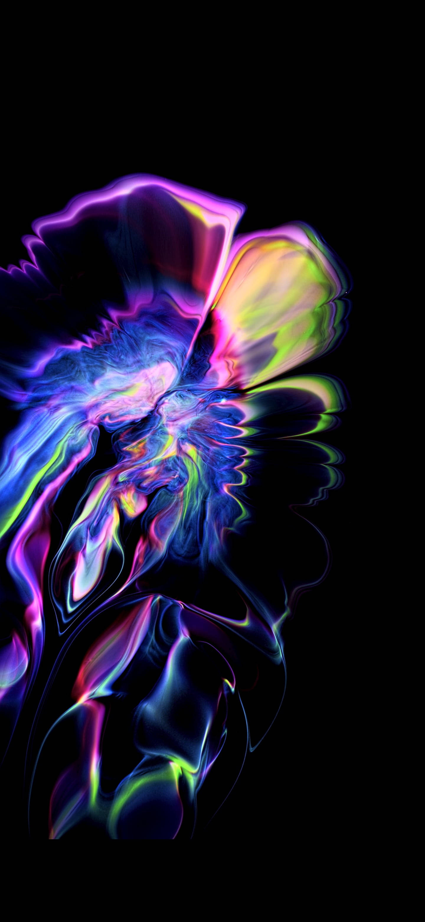 Galaxy Abstract OLED Phone 壁纸